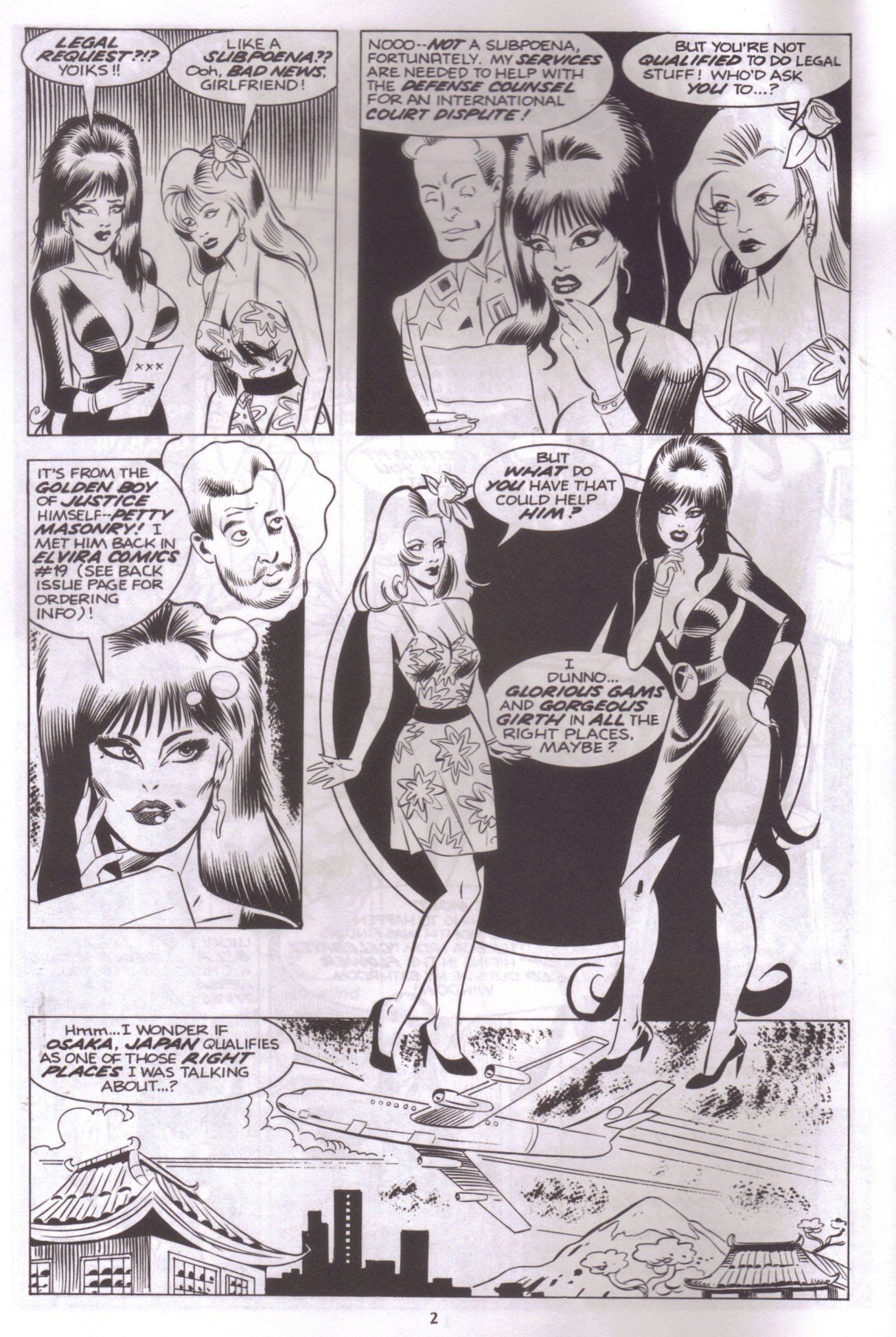 Read online Elvira, Mistress of the Dark comic -  Issue #29 - 4