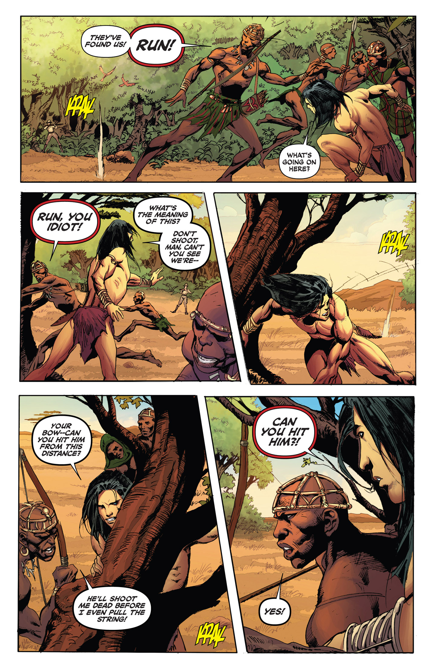 Read online Lord Of The Jungle (2012) comic -  Issue #10 - 21