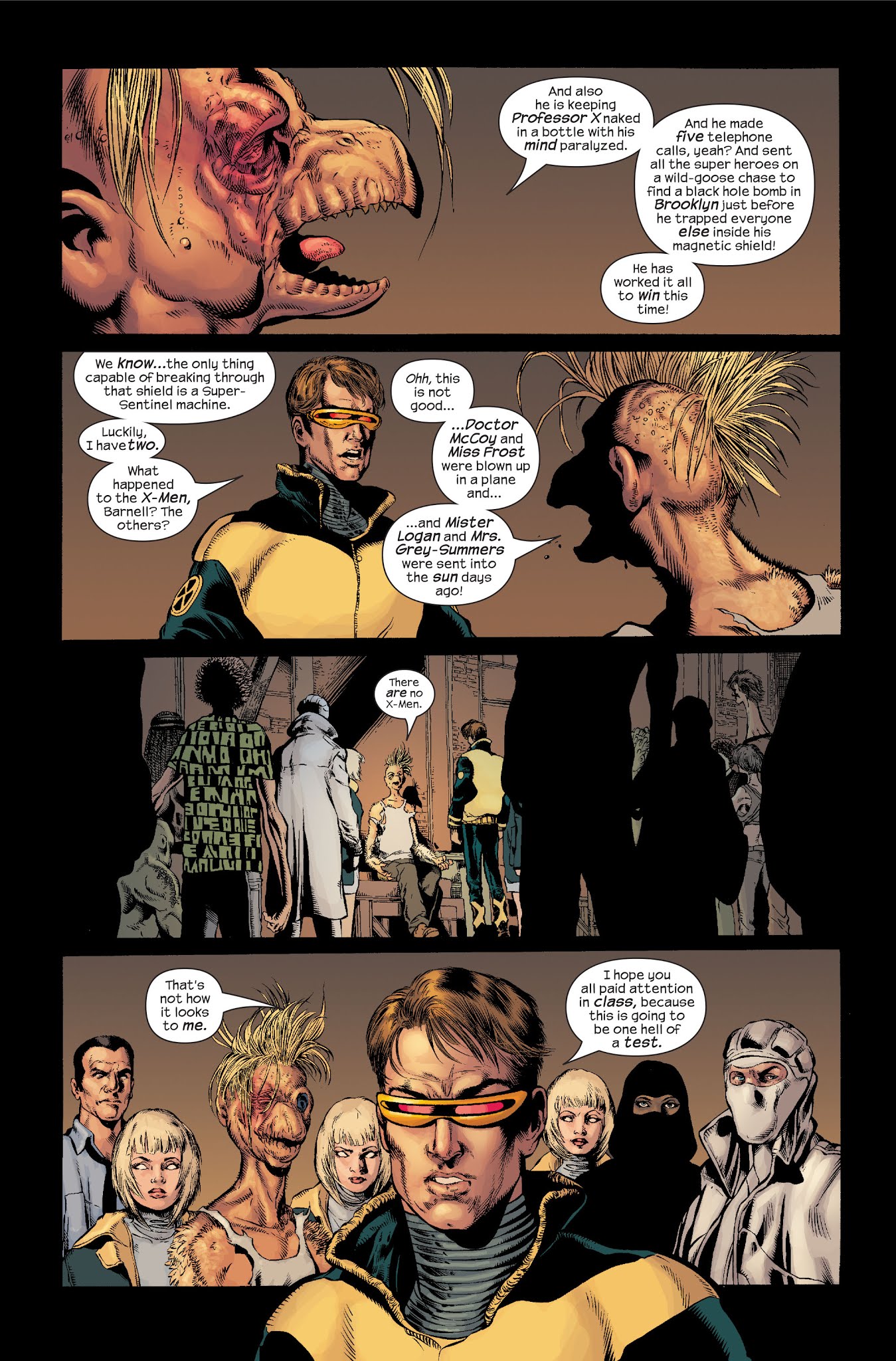 Read online New X-Men (2001) comic -  Issue # _TPB 6 - 86