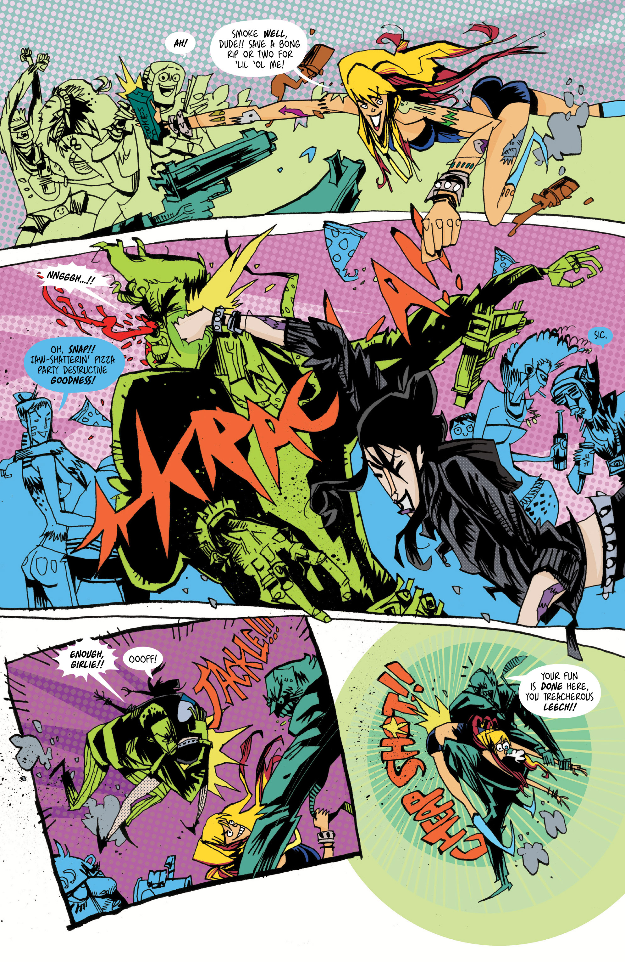 Read online Grrl Scouts: Magic Socks comic -  Issue #1 - 12