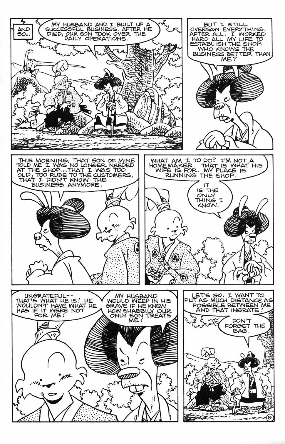 Usagi Yojimbo (1996) Issue #78 #78 - English 17