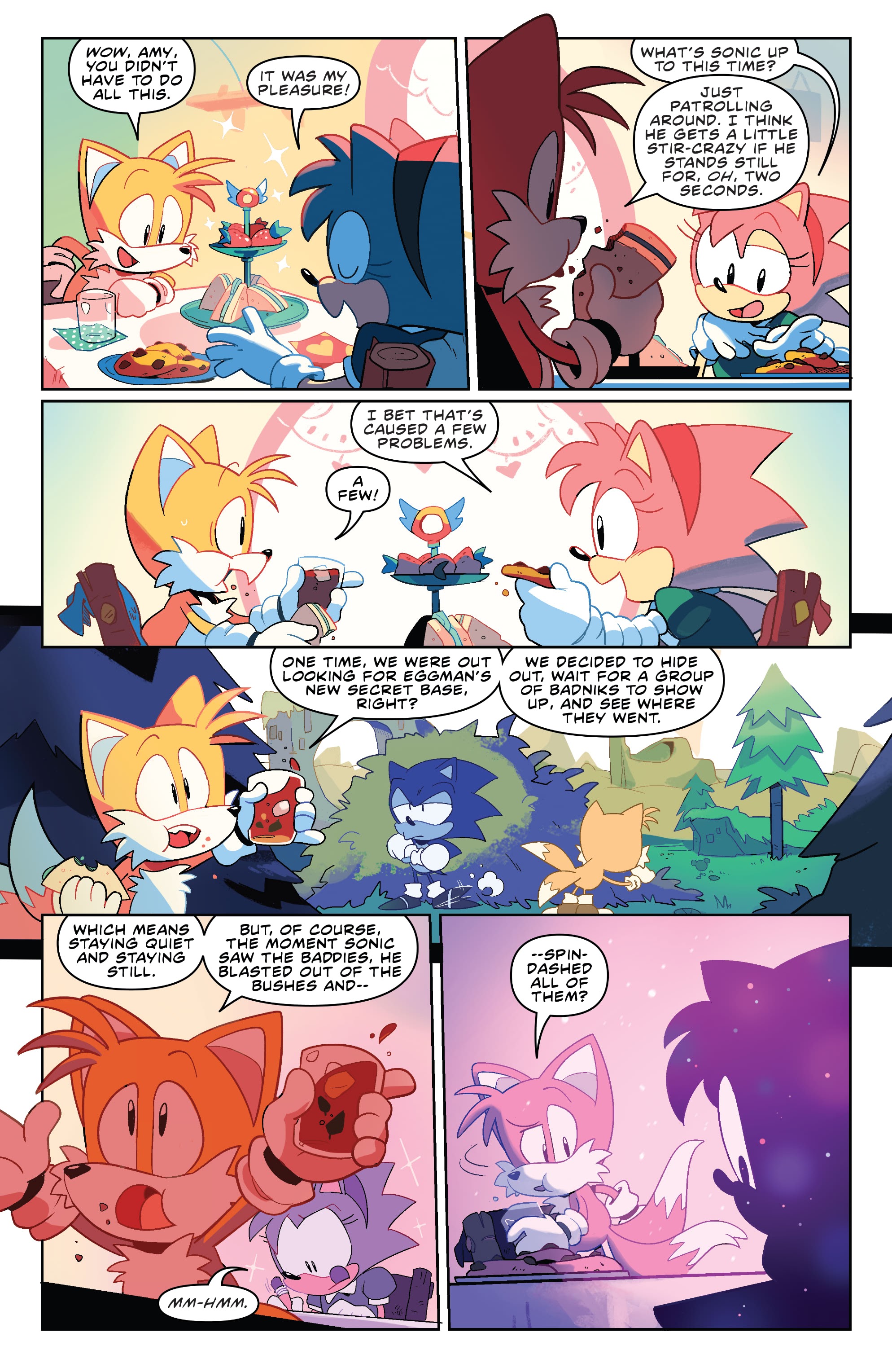 Read online Free Comic Book Day 2021 comic -  Issue # Sonic the Hedgehog 30th Anniversary Special - 4