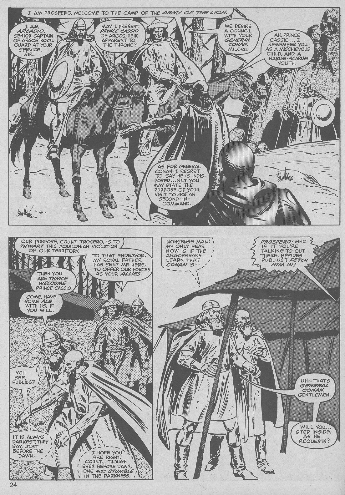 Read online The Savage Sword Of Conan comic -  Issue #50 - 24