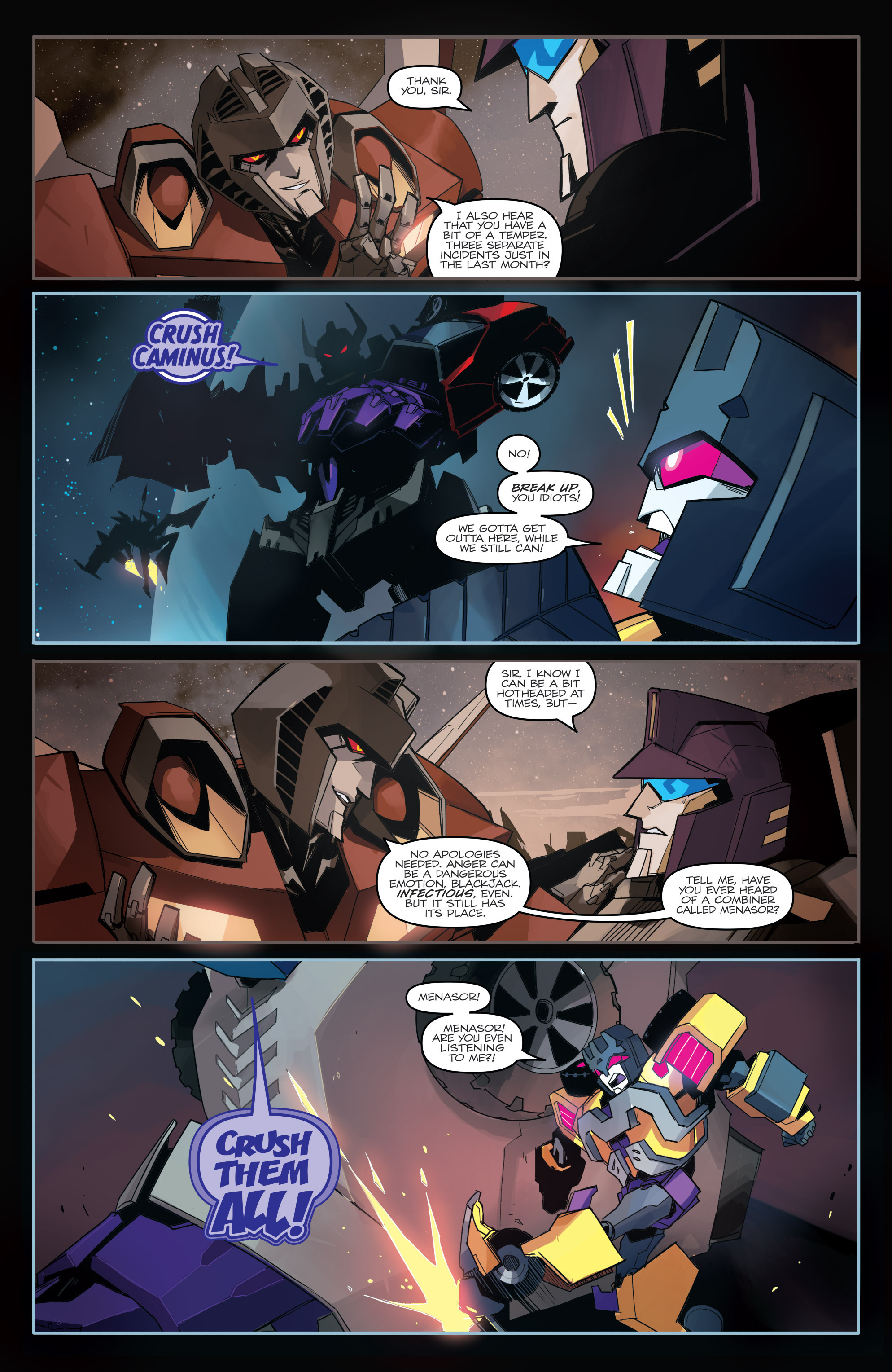 Read online The Transformers: Windblade (2015) comic -  Issue #1 - 9