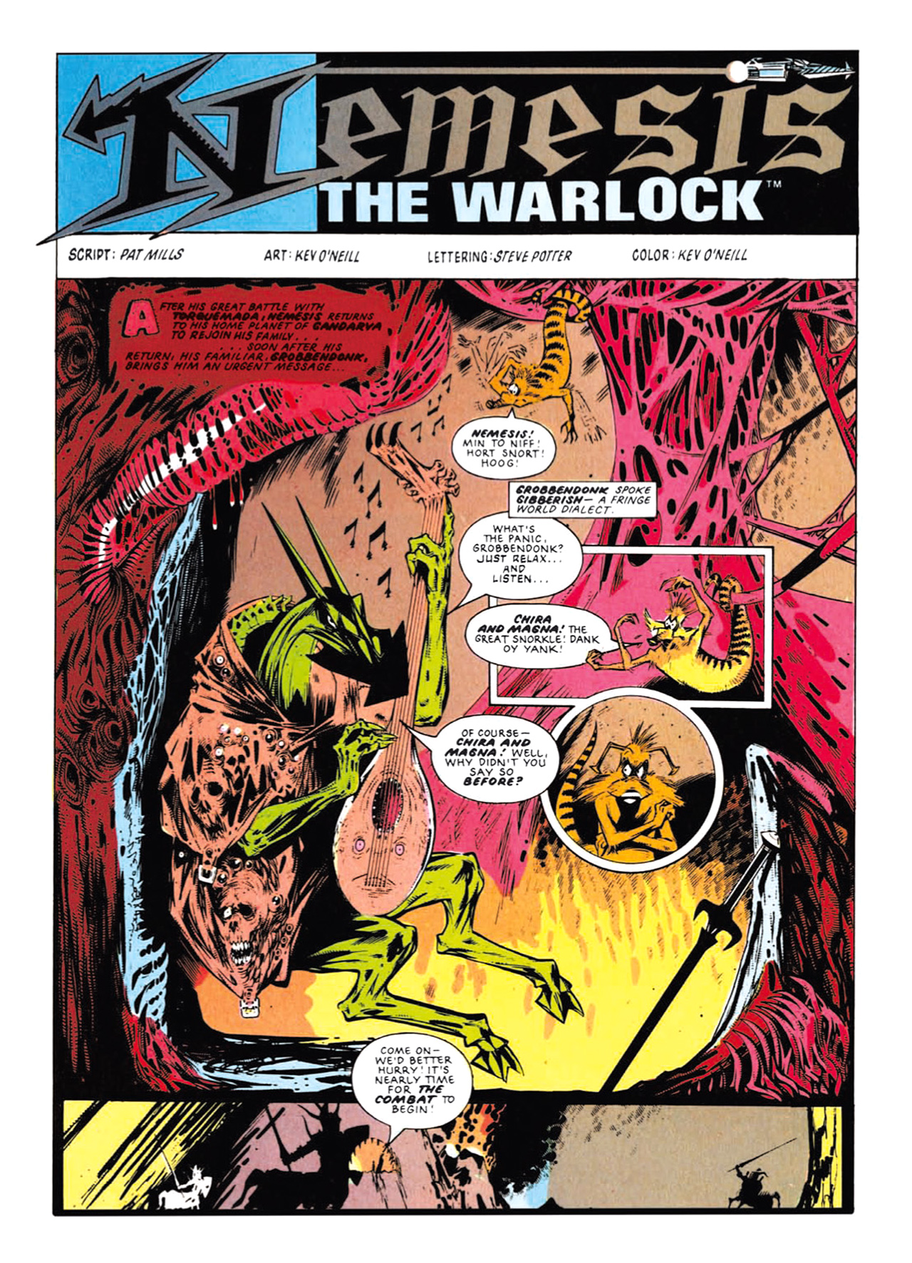 Read online Nemesis The Warlock comic -  Issue # TPB Deviant Edition - 153