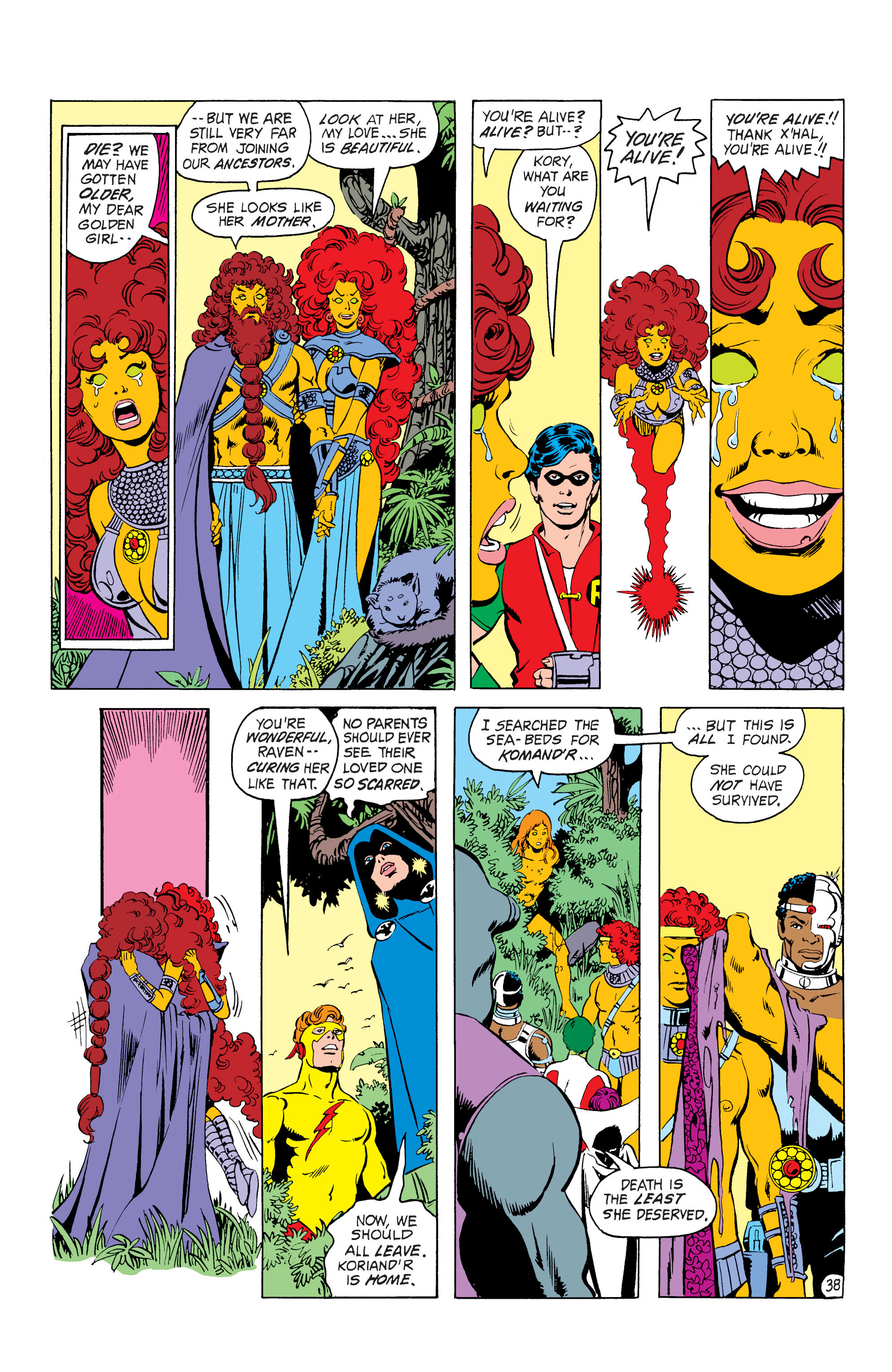 Read online The New Teen Titans (1980) comic -  Issue # _Annual 1 - 38