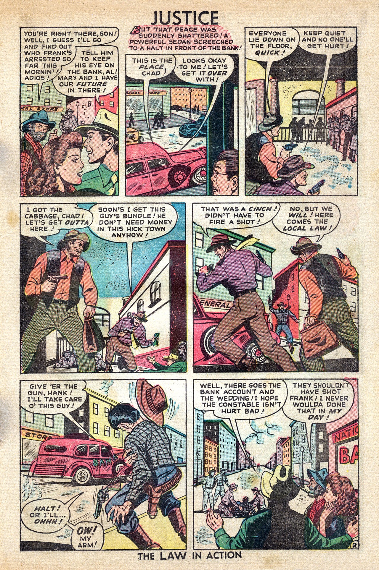 Read online Justice Comics (1948) comic -  Issue #7 - 15