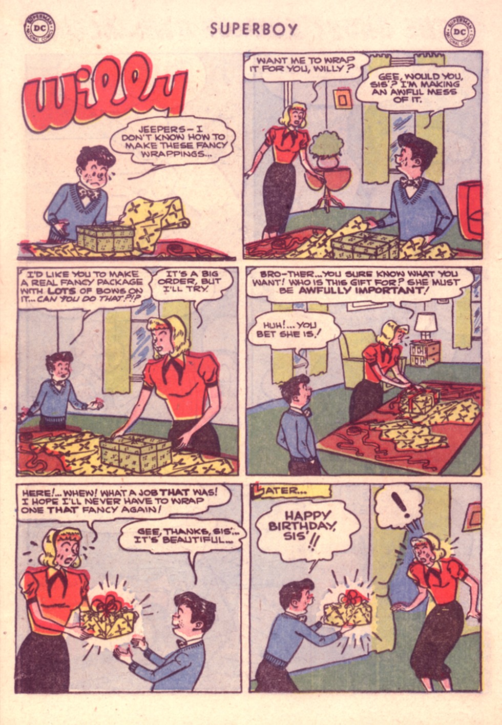 Read online Superboy (1949) comic -  Issue #38 - 13