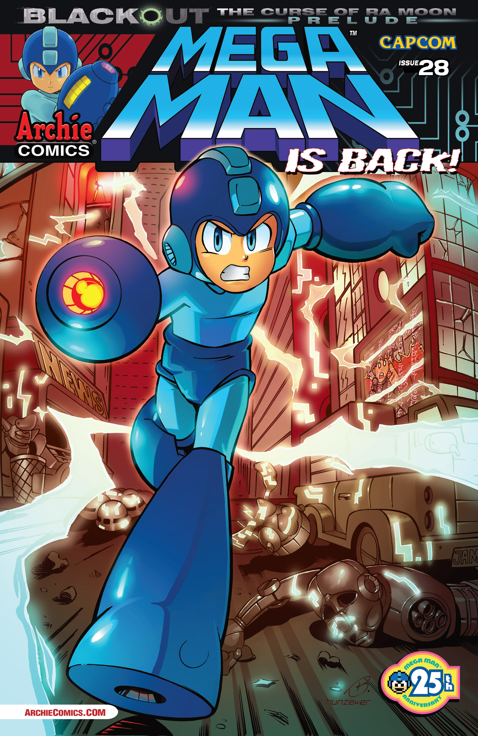 Read online Mega Man comic -  Issue #28 - 1