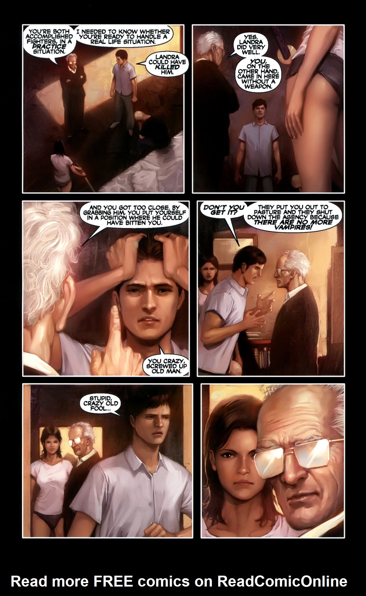 Read online FVZA: Federal Vampire and Zombie Agency comic -  Issue #1 - 20