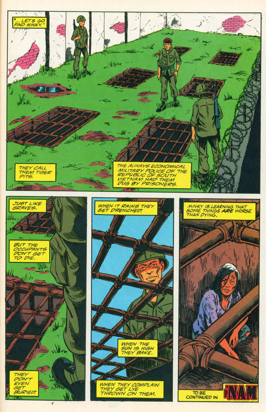 Read online The 'Nam comic -  Issue #63 - 22