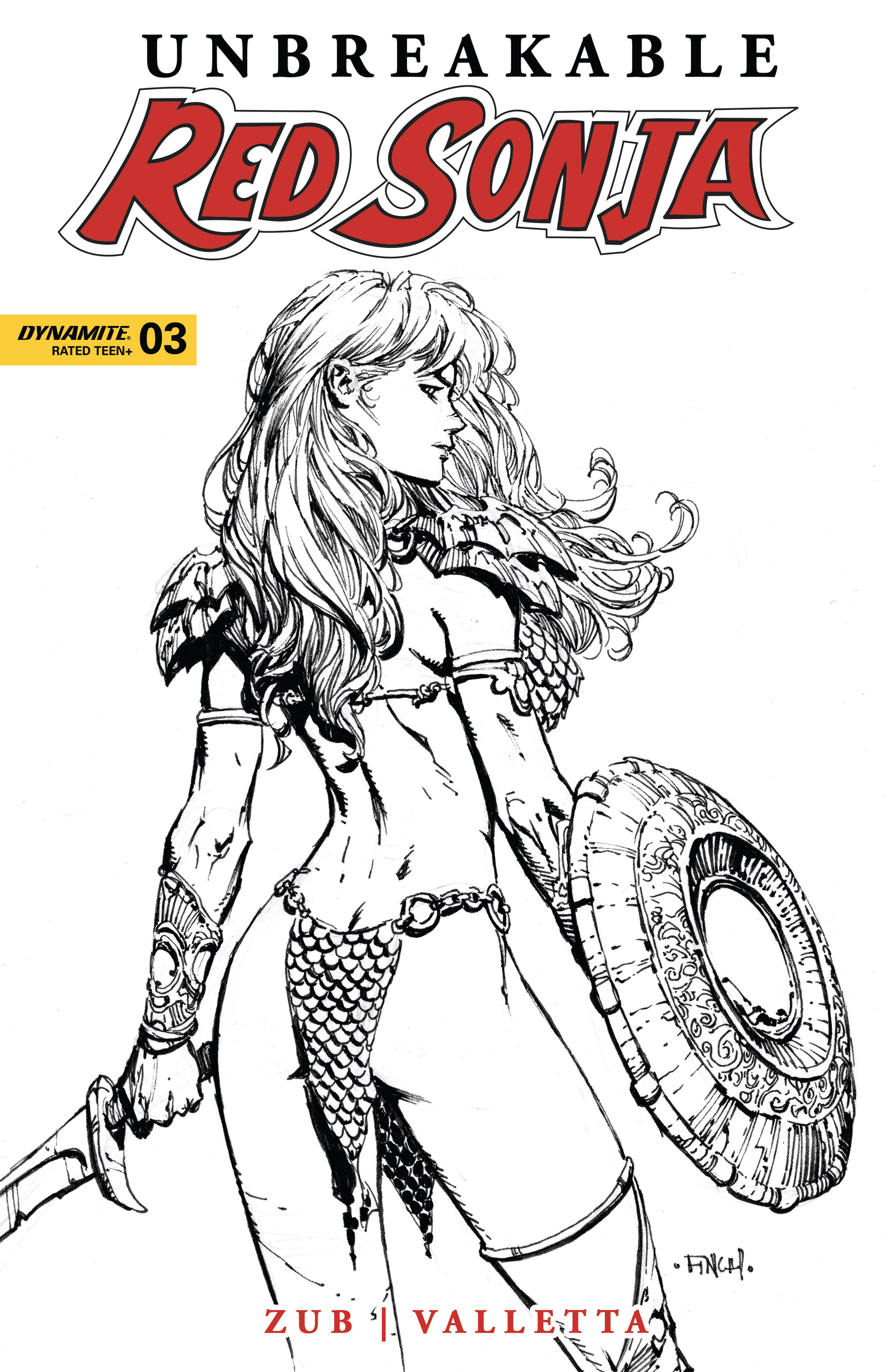 Read online Unbreakable Red Sonja comic -  Issue #3 - 4