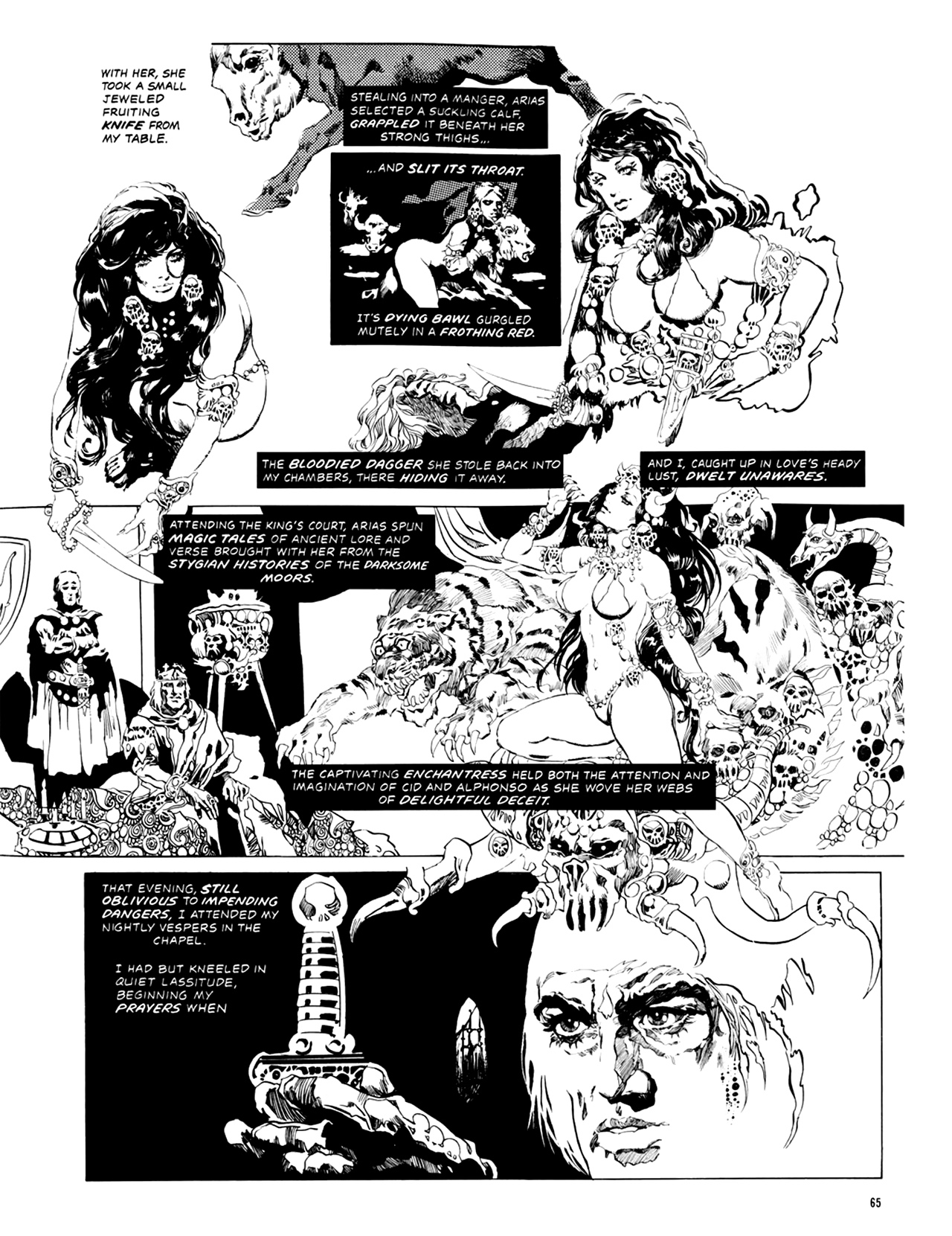 Read online Eerie Presents El Cid comic -  Issue # TPB - 65