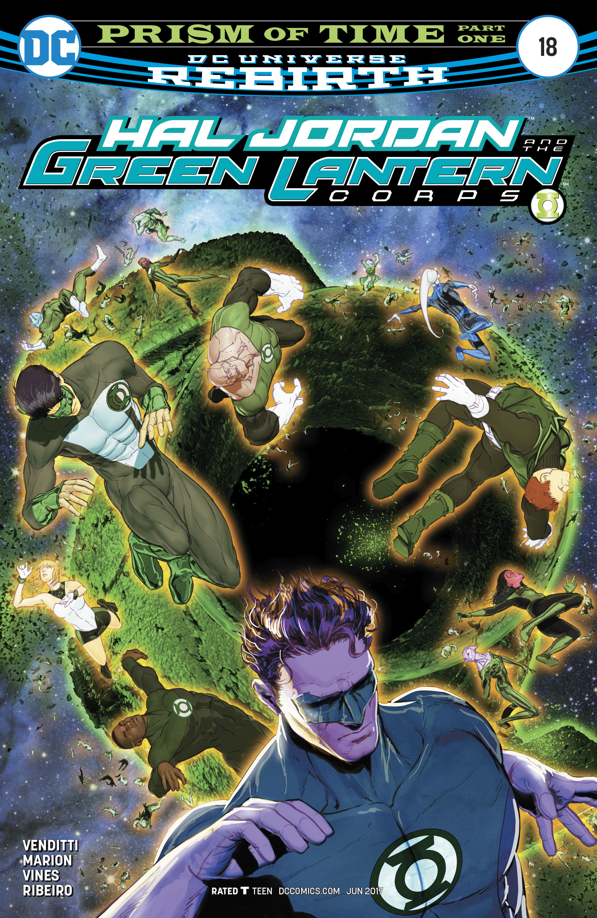 Read online Hal Jordan And The Green Lantern Corps comic -  Issue #18 - 1