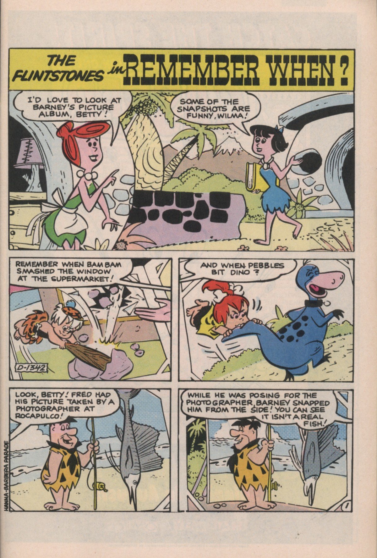 Read online Hanna Barbera Giant Size comic -  Issue #2 - 3