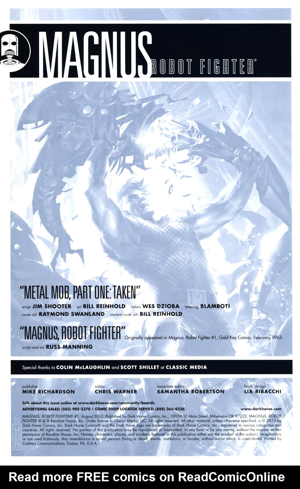 Read online Magnus, Robot Fighter (2010) comic -  Issue #1 - 3