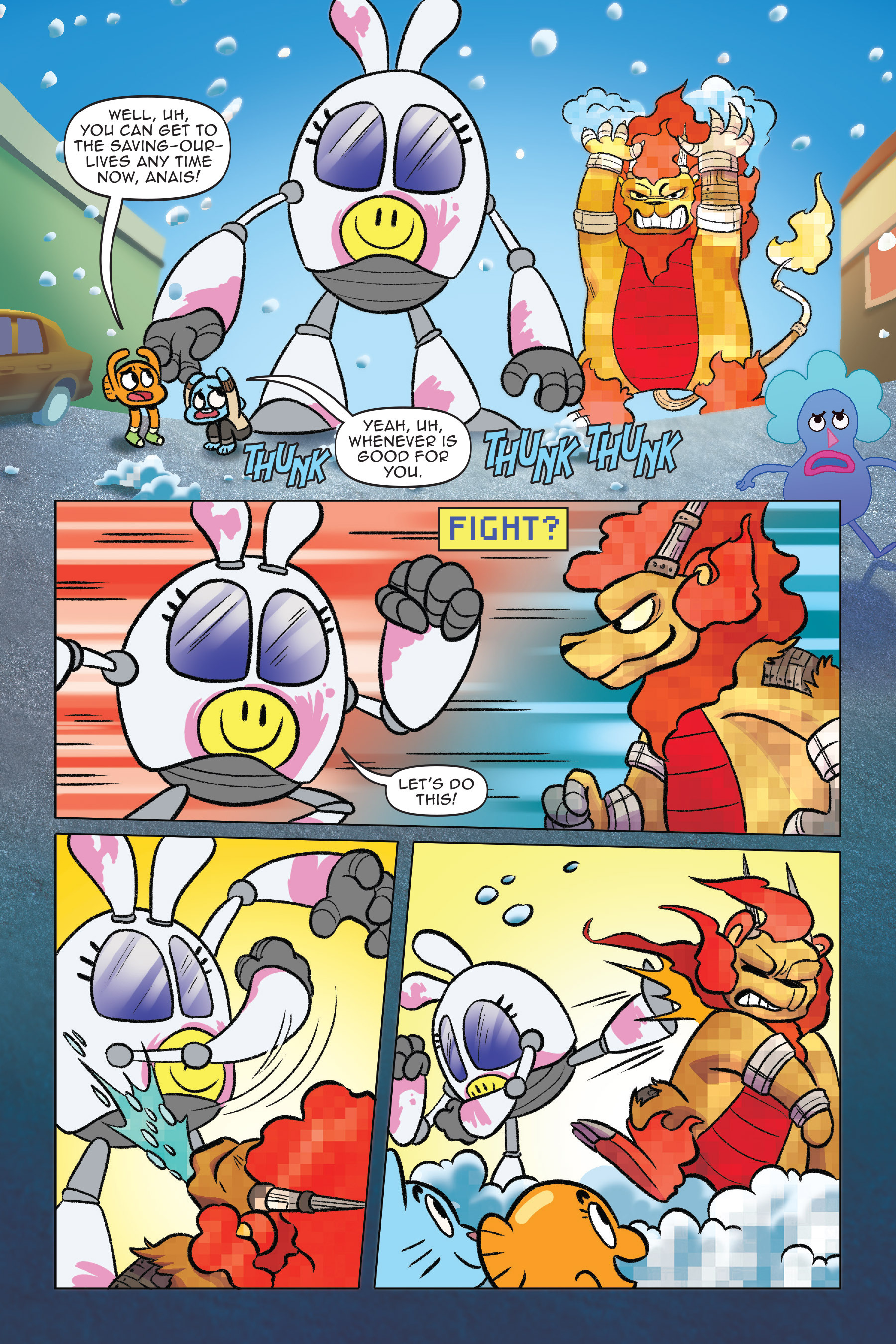 Read online The Amazing World of Gumball: Cheat Code comic -  Issue # Full - 95