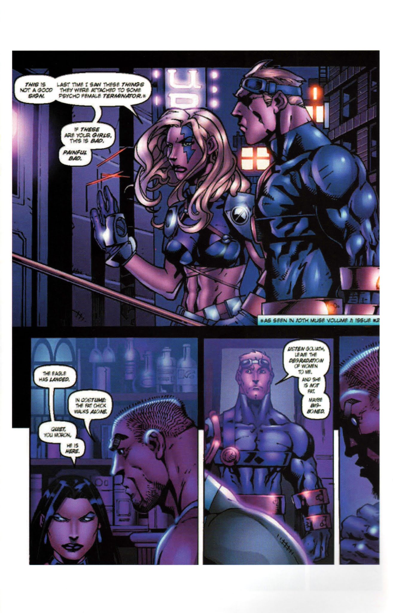 Read online 10th Muse: The Lost Issues comic -  Issue #1 - 13