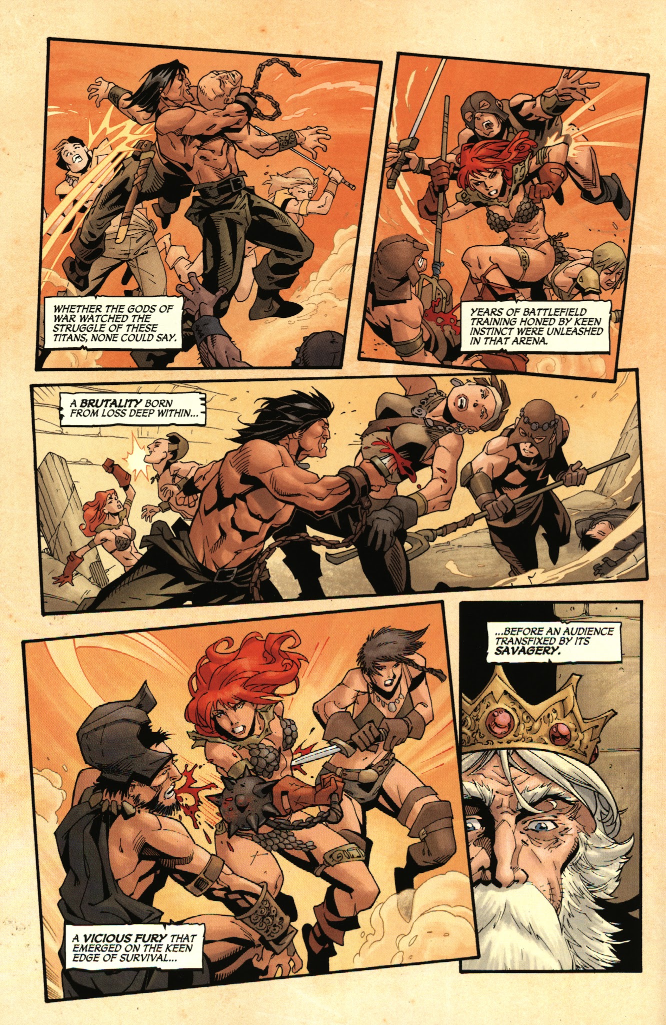 Read online Conan Red Sonja comic -  Issue #3 - 6