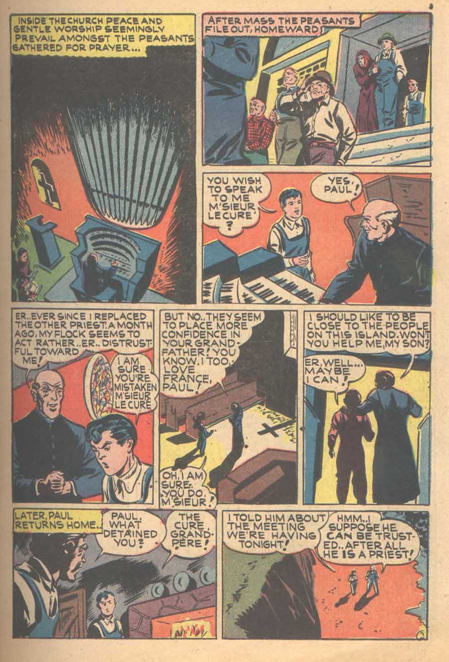 Read online Pep Comics comic -  Issue #27 - 5