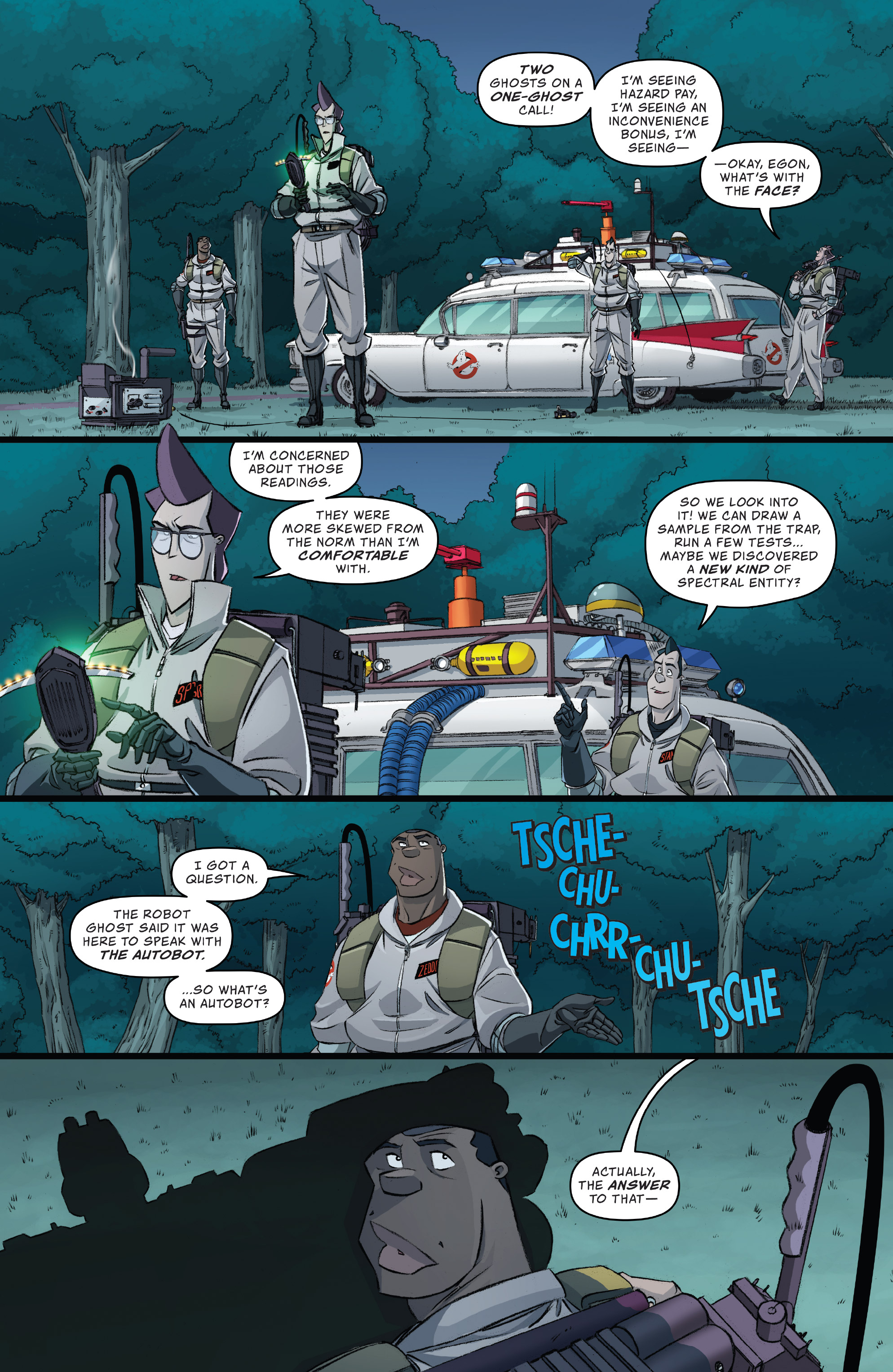 Read online Transformers/Ghostbusters comic -  Issue #1 - 21