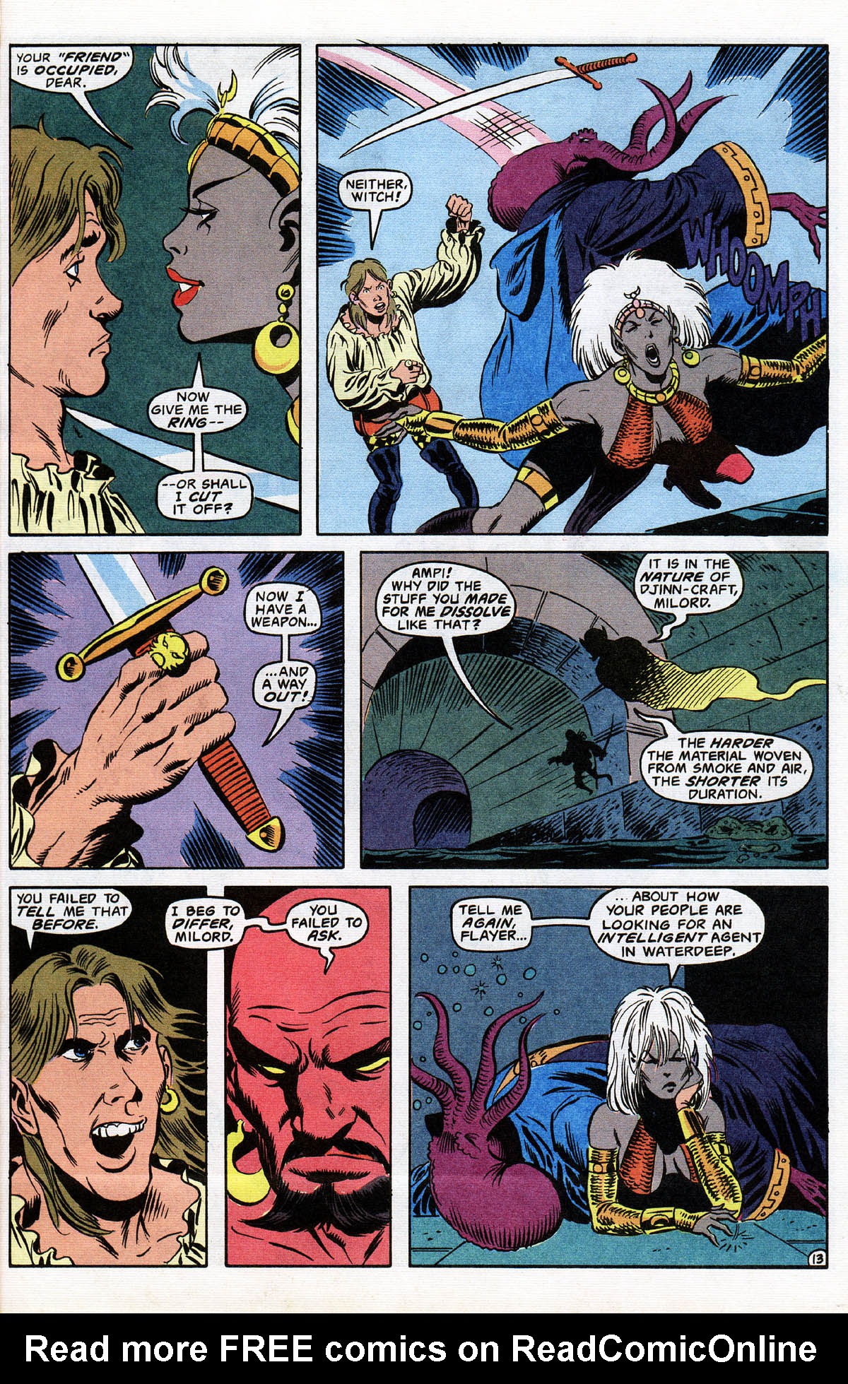 Read online Advanced Dungeons & Dragons comic -  Issue #12 - 16