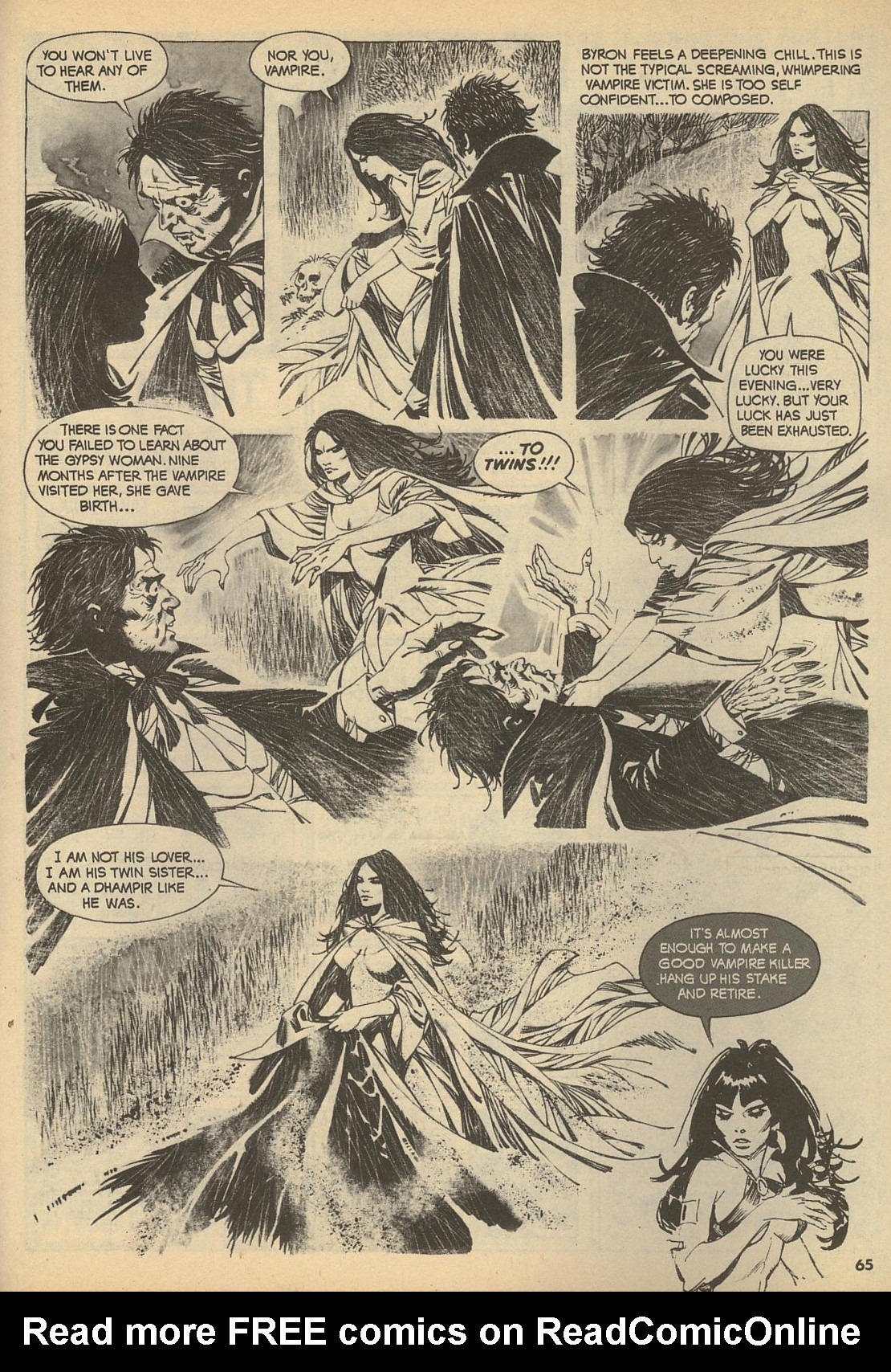 Read online Vampirella (1969) comic -  Issue #22 - 65