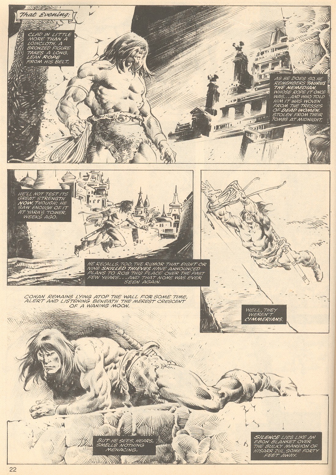 Read online The Savage Sword Of Conan comic -  Issue #53 - 22