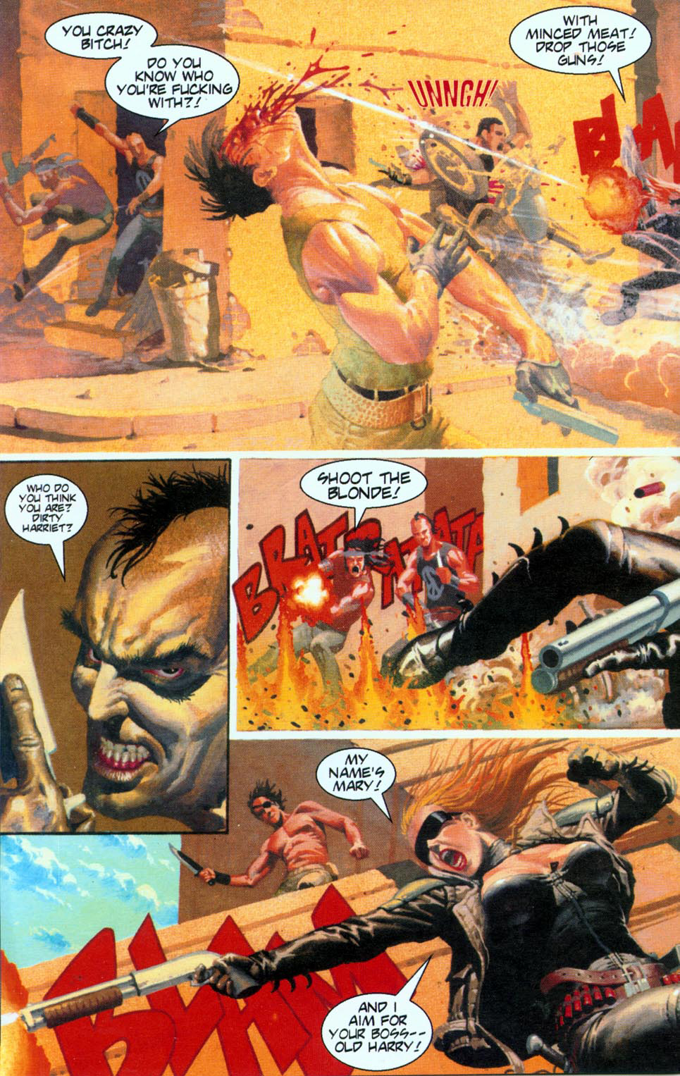 Read online Shotgun Mary: Son of the Beast comic -  Issue # Full - 8