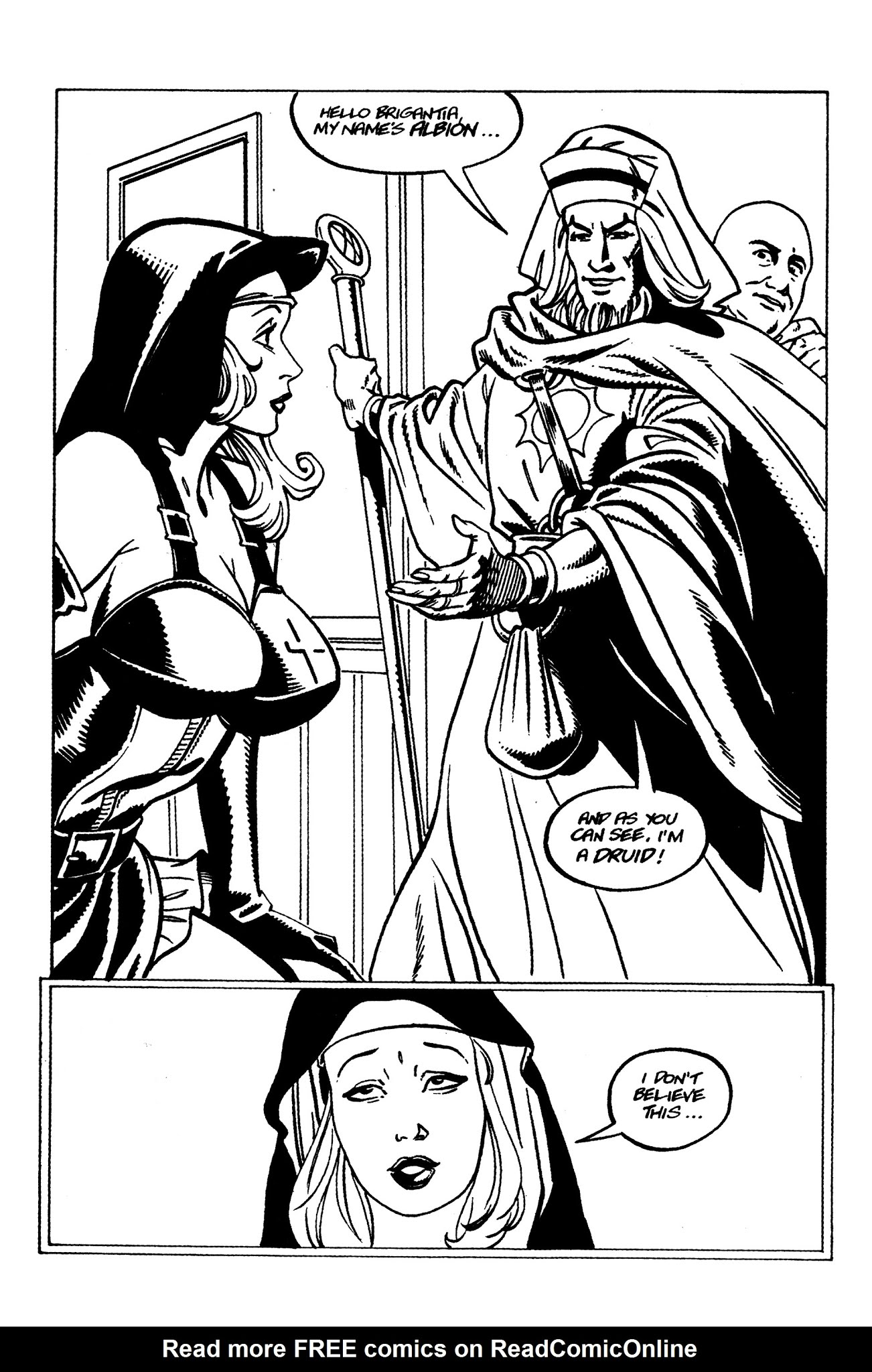 Read online Warrior Nun Brigantia comic -  Issue #1 - 10