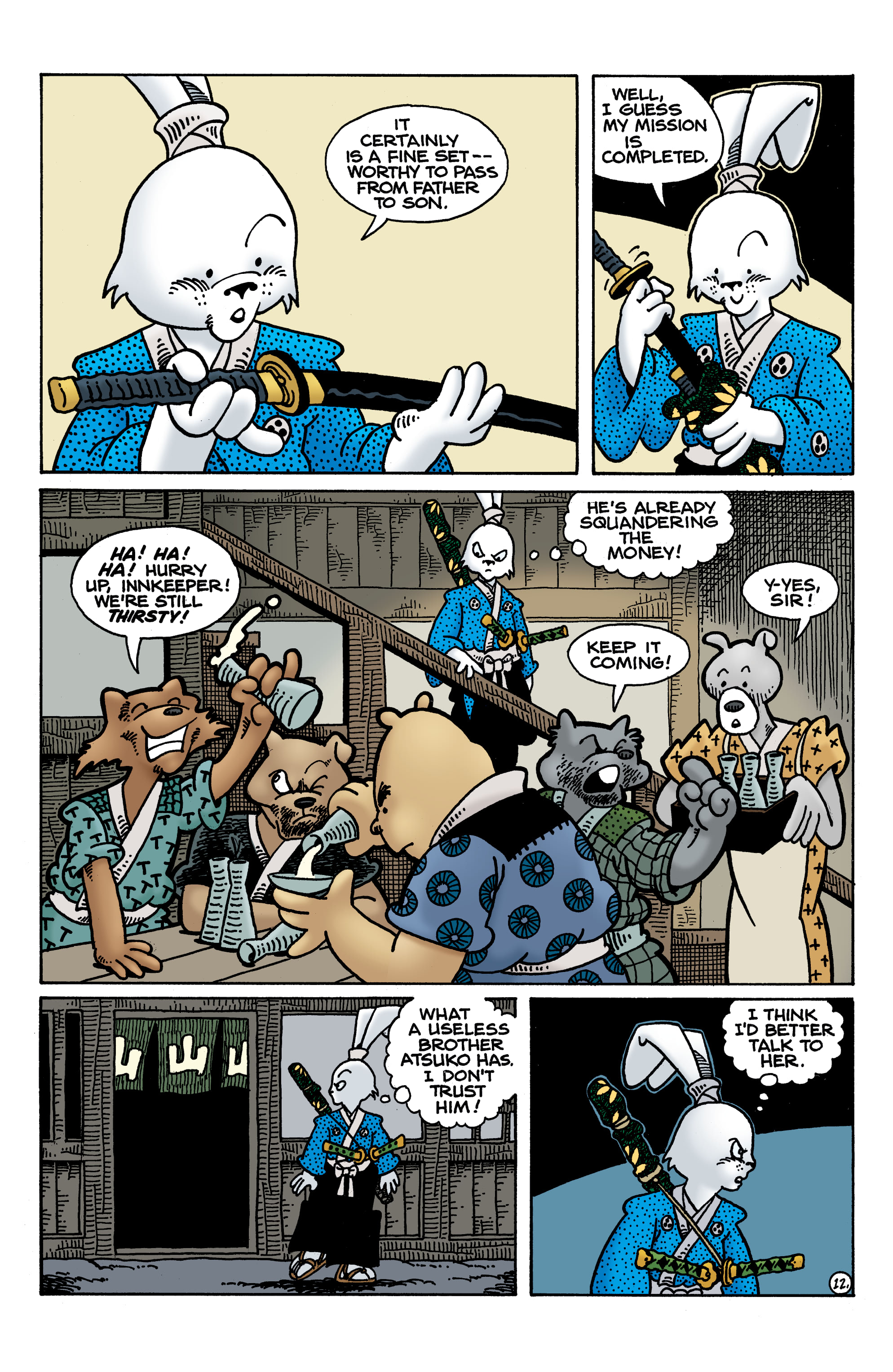 Read online Usagi Yojimbo: Lone Goat and Kid comic -  Issue #1 - 14