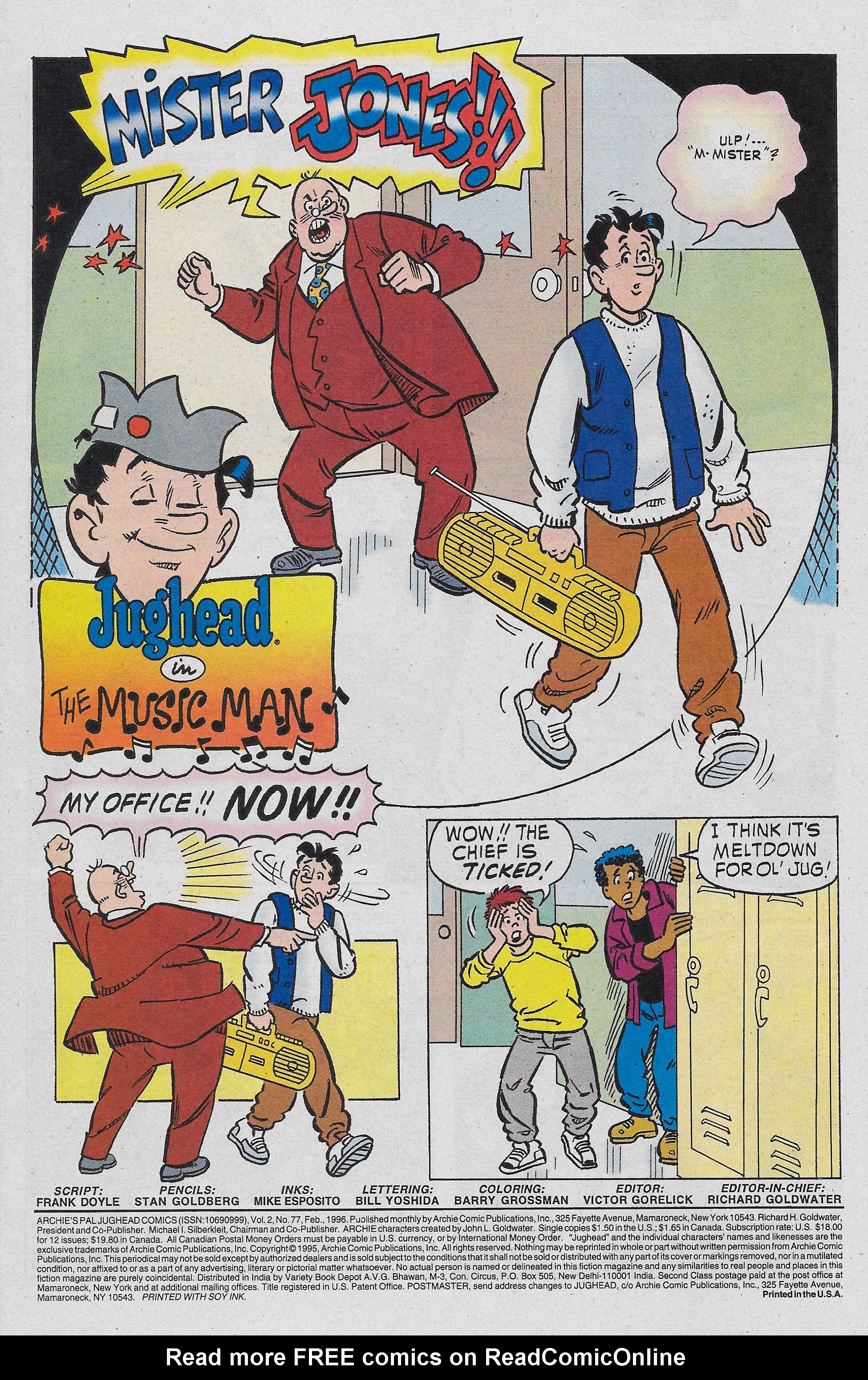 Read online Archie's Pal Jughead Comics comic -  Issue #77 - 3