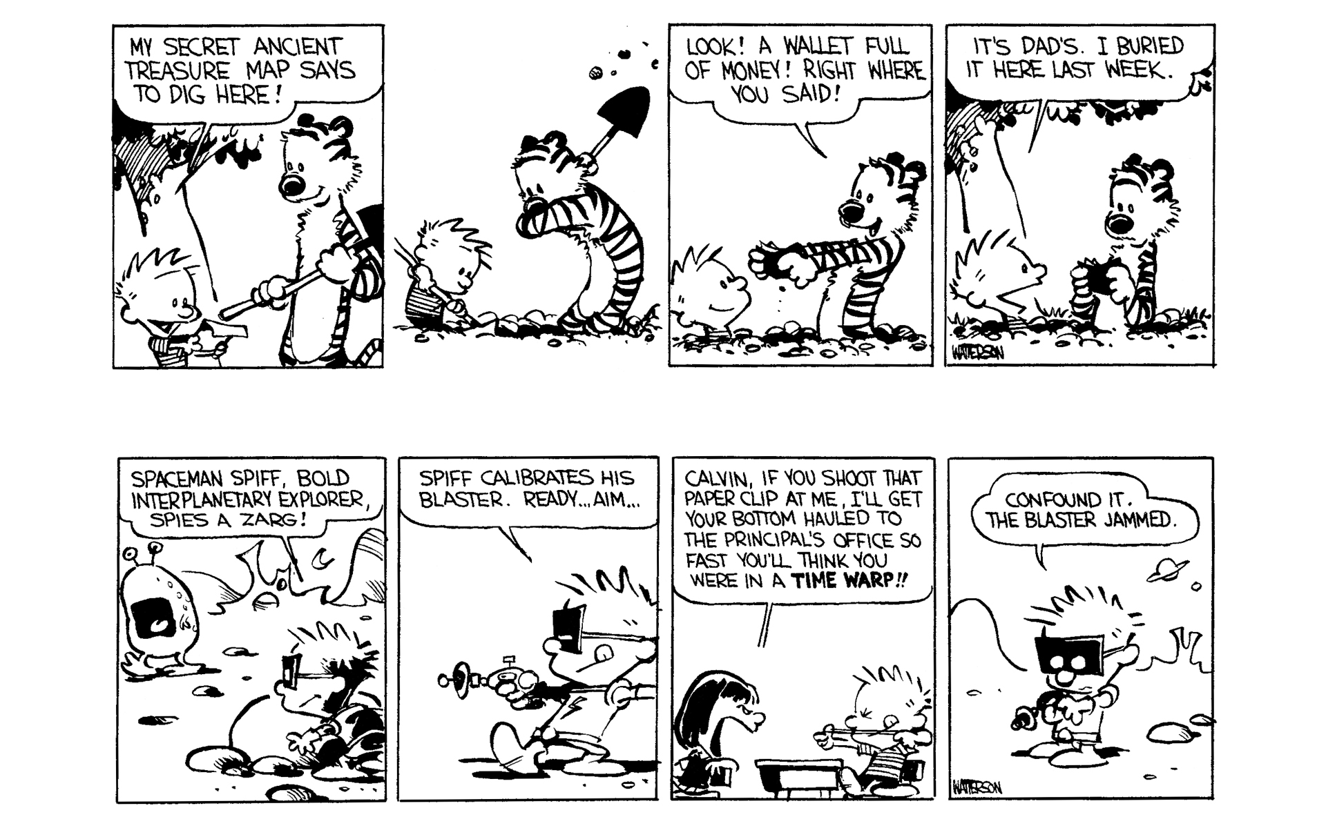 Read online Calvin and Hobbes comic -  Issue #1 - 87