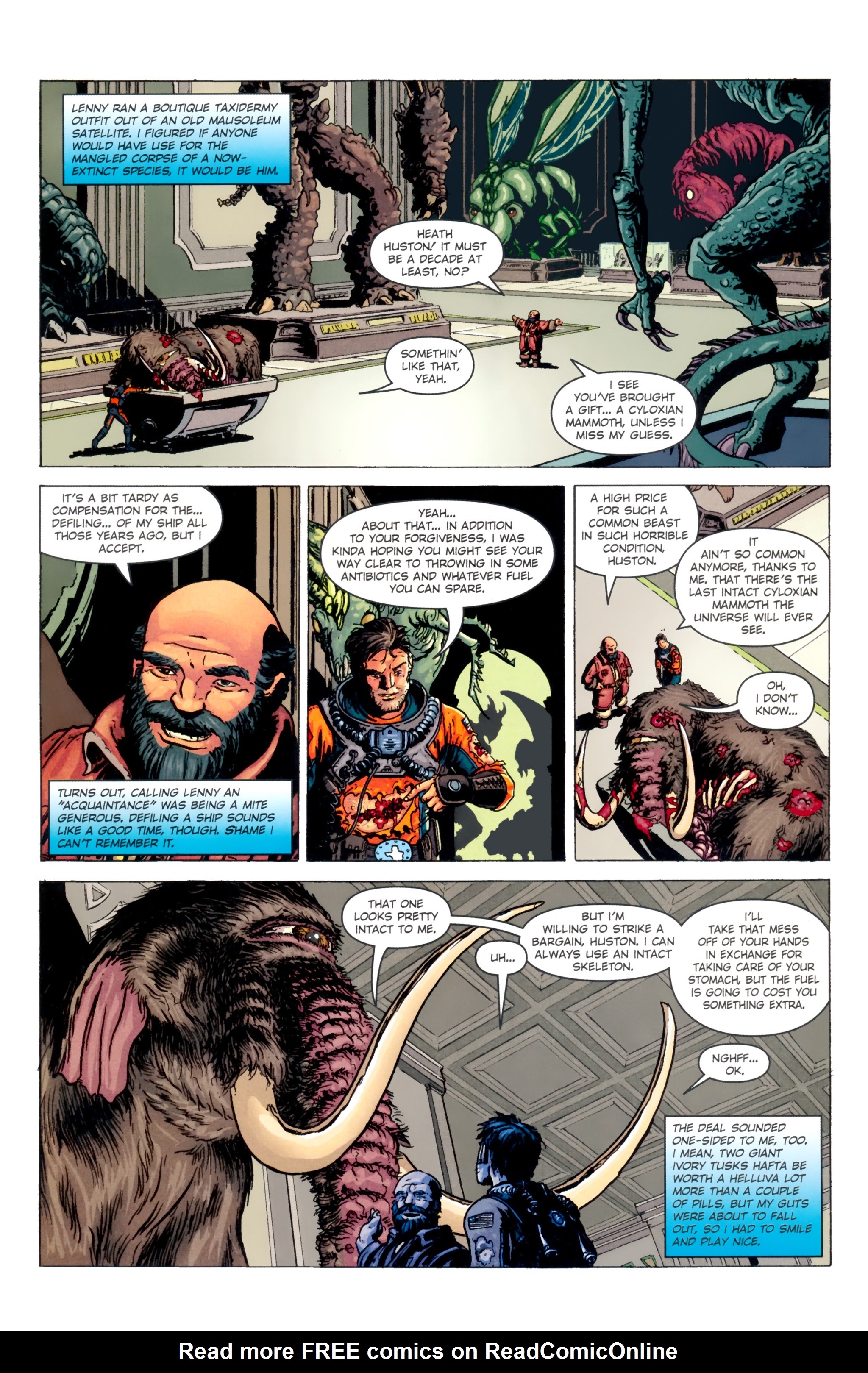 Read online Fear Agent comic -  Issue #21 - 26