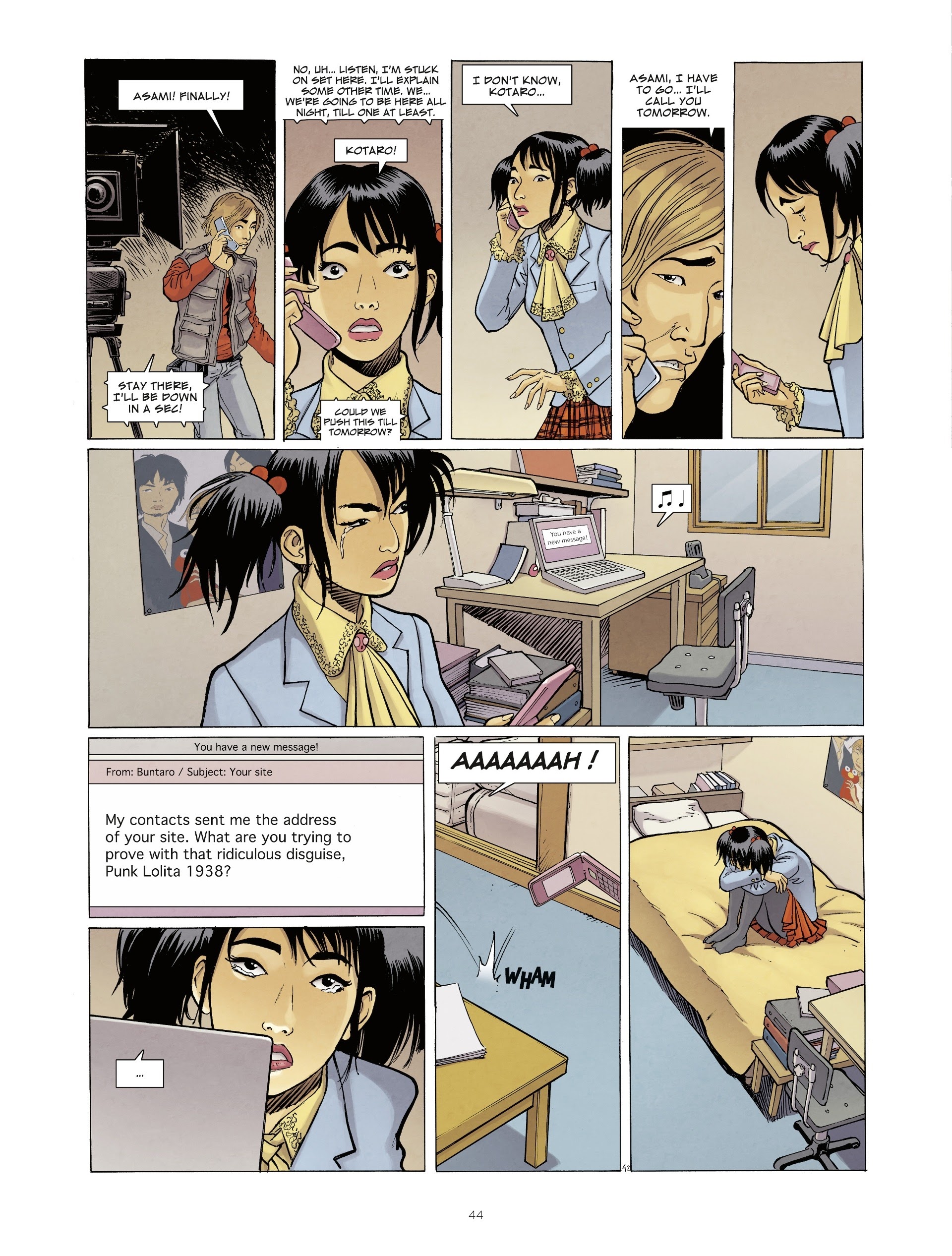 Read online Otaku Blue comic -  Issue #1 - 44