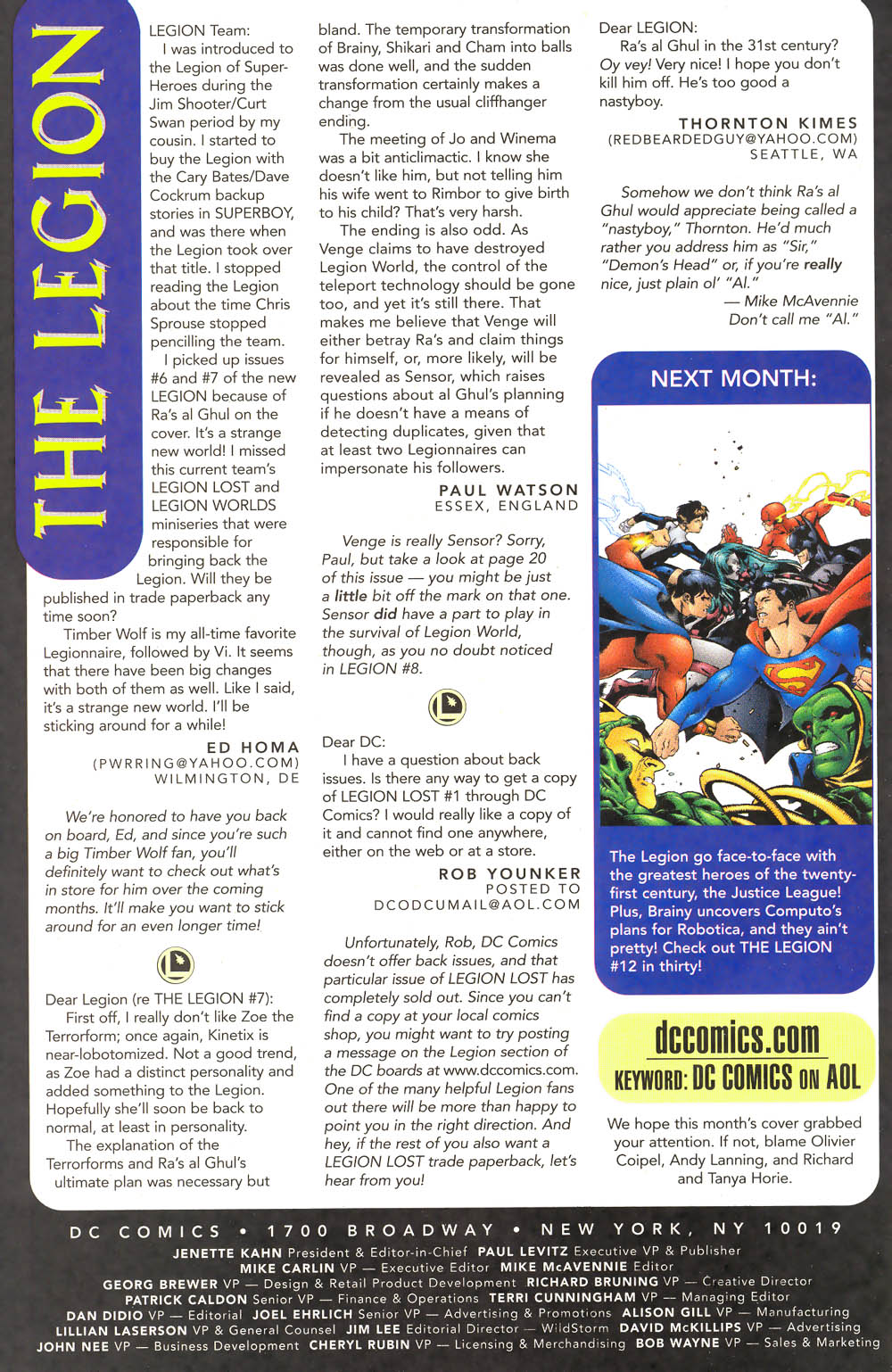 Read online The Legion comic -  Issue #11 - 23