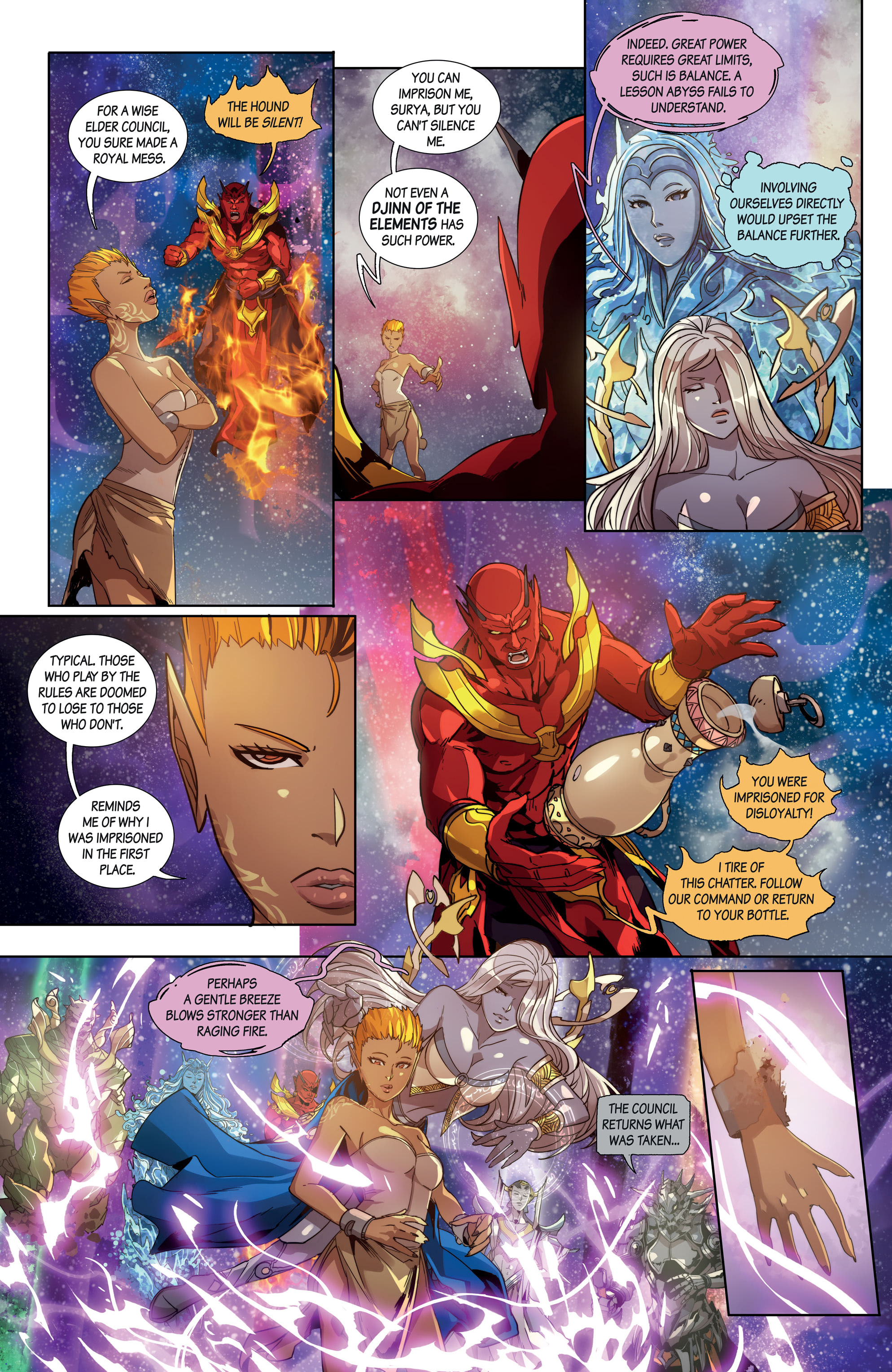 Read online Djinn Hunter comic -  Issue #1 - 7
