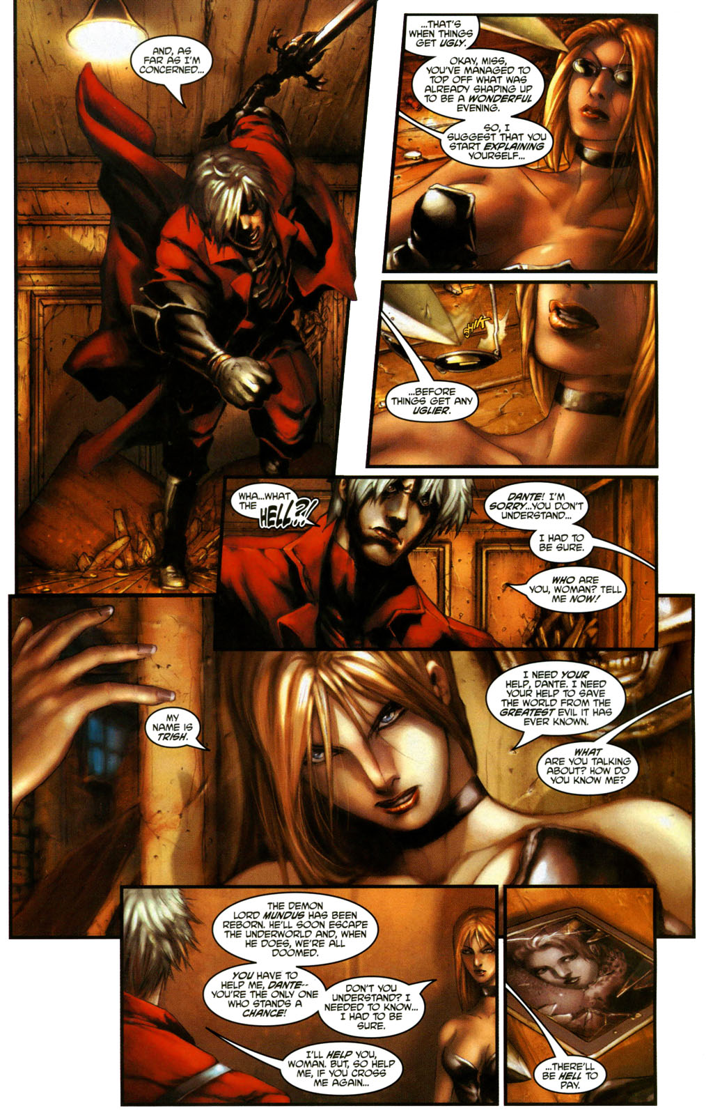 Read online Devil May Cry comic -  Issue #1 - 20