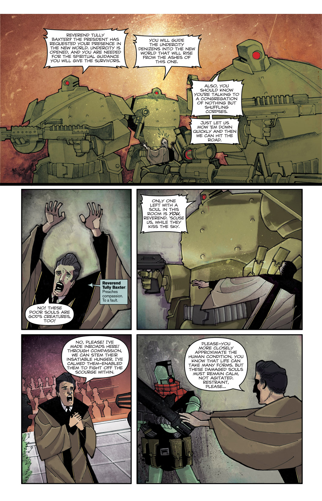 Read online Zombies vs Robots: Undercity comic -  Issue #1 - 16