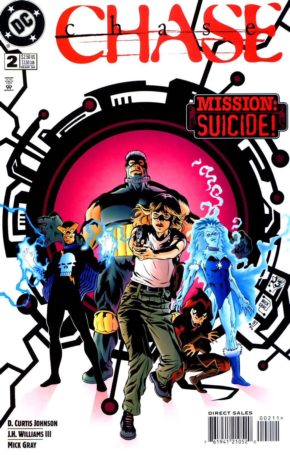 Read online Chase comic -  Issue #2 - 1