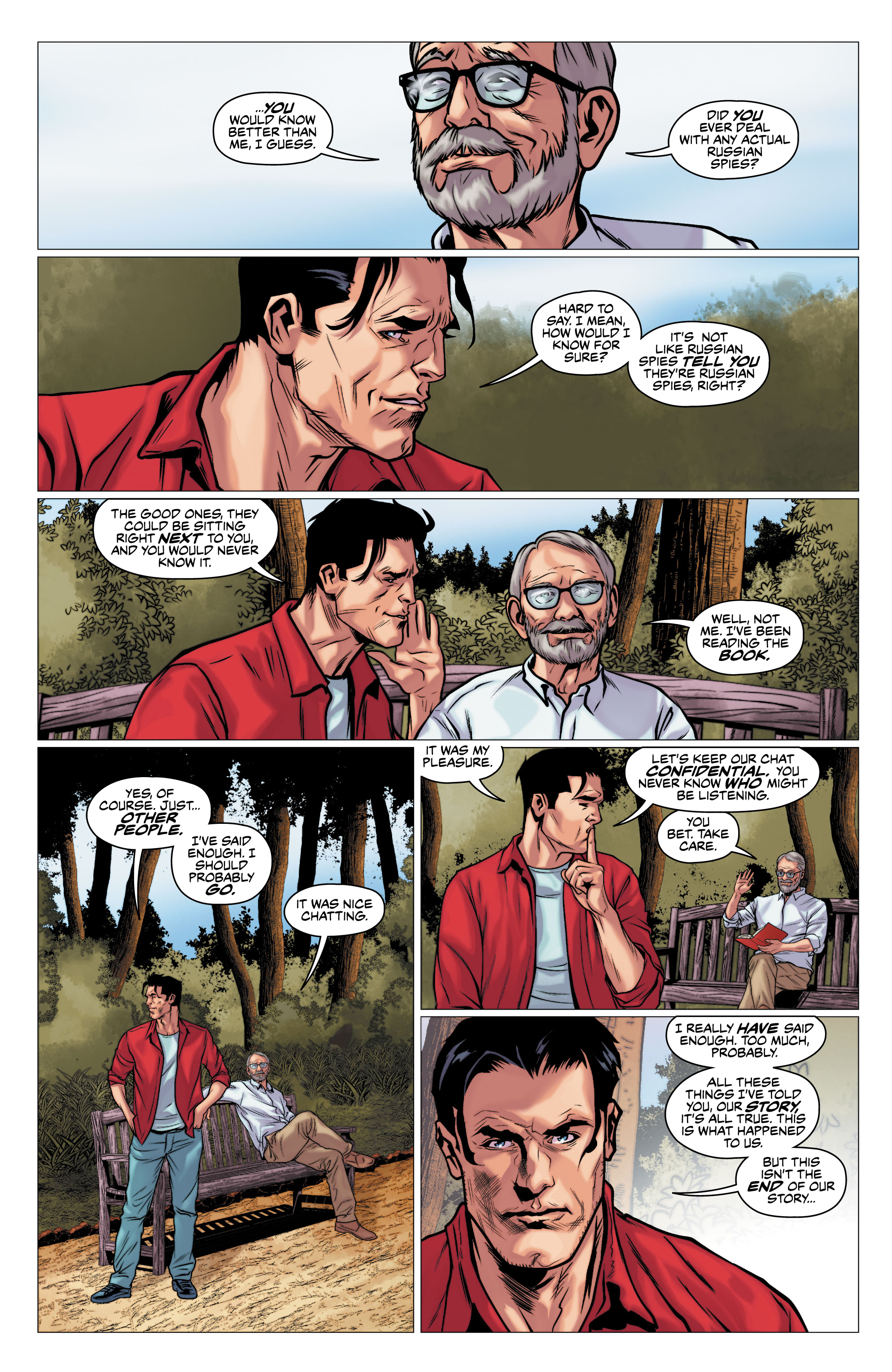 Read online Almost American comic -  Issue #5 - 17