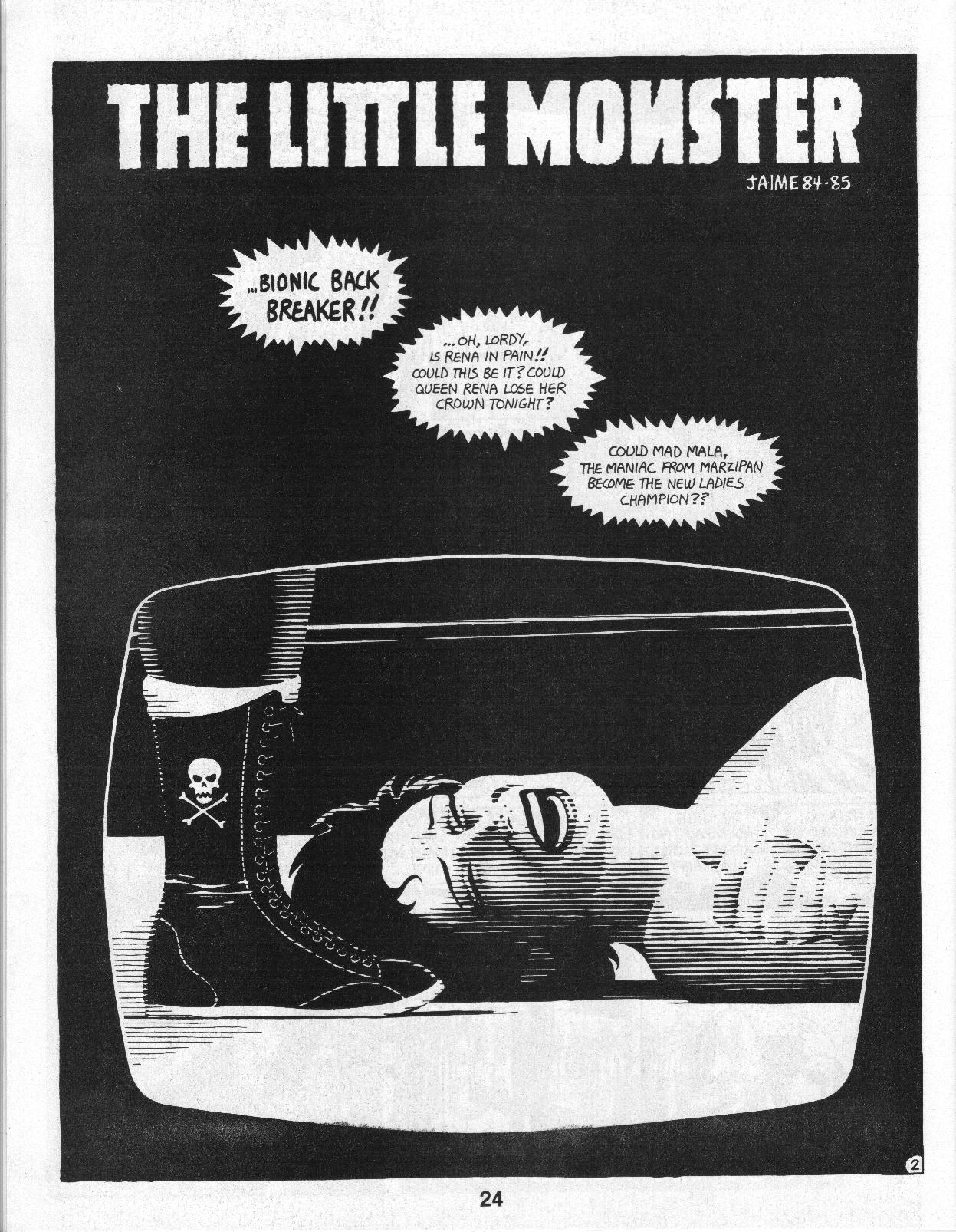 Read online Love and Rockets (1982) comic -  Issue #14 - 26