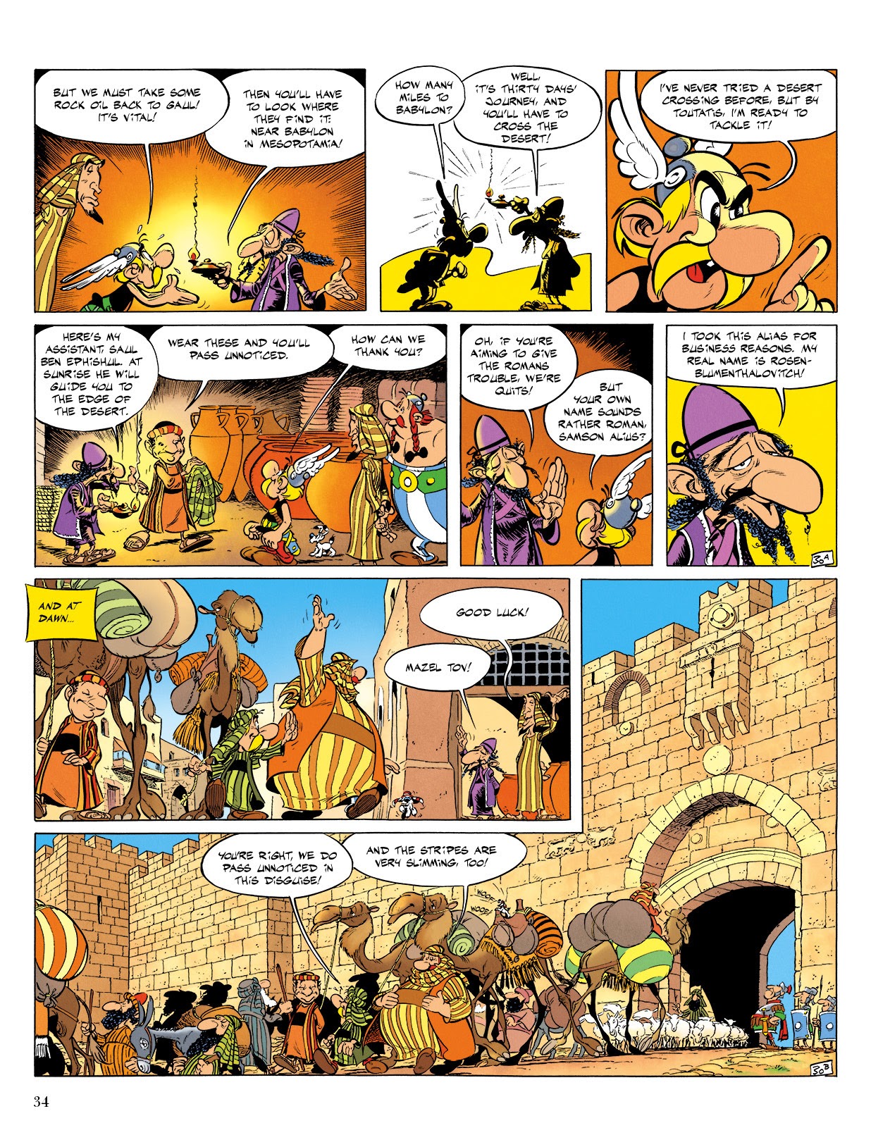 Read online Asterix comic -  Issue #26 - 35