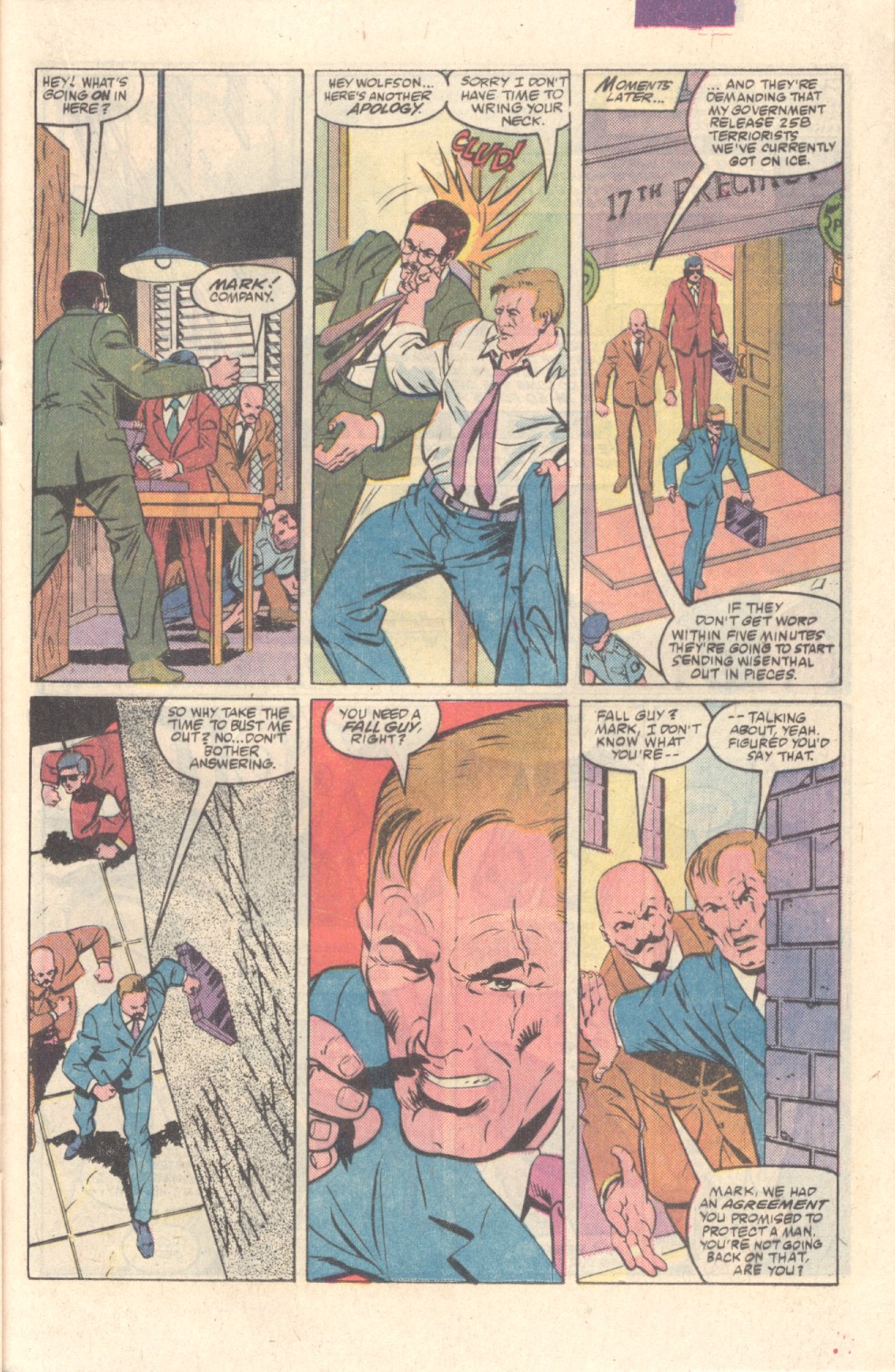 Read online Mark Hazzard: Merc comic -  Issue #3 - 21