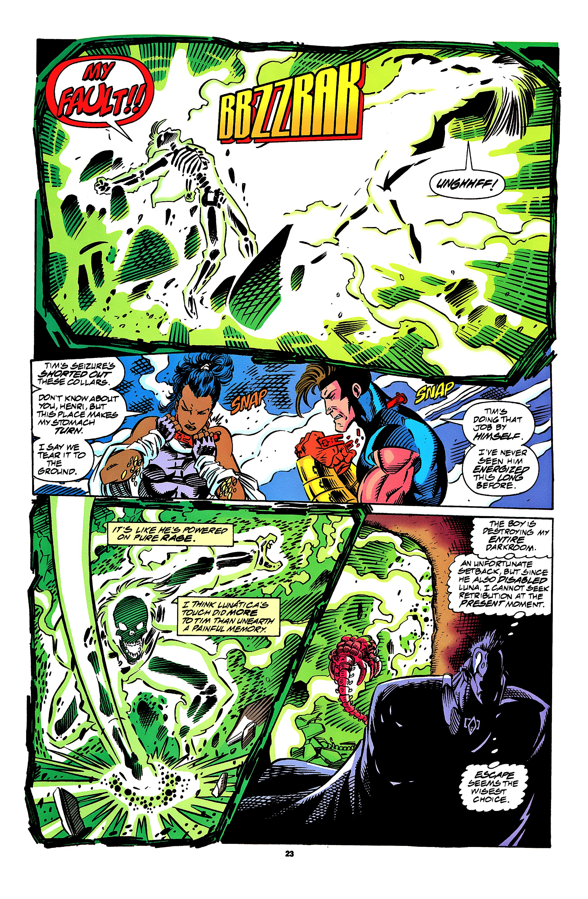 Read online X-Men 2099 comic -  Issue #4 - 24
