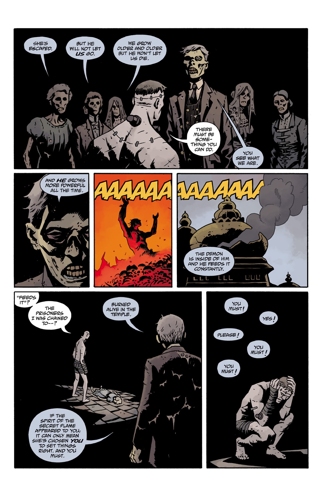Read online Frankenstein Underground comic -  Issue #4 - 12