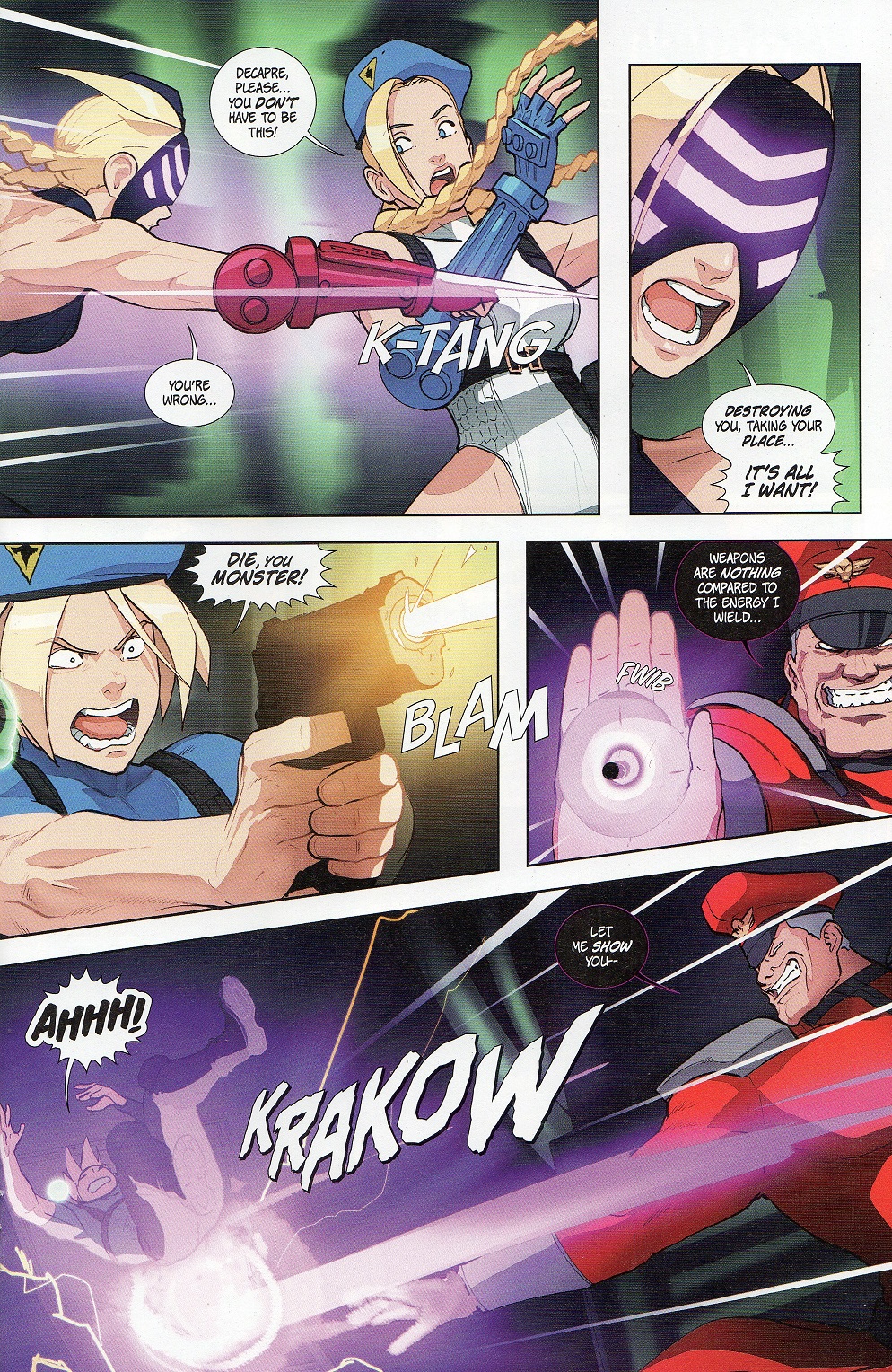 Read online Street Fighter Legends: Cammy comic -  Issue #4 - 16