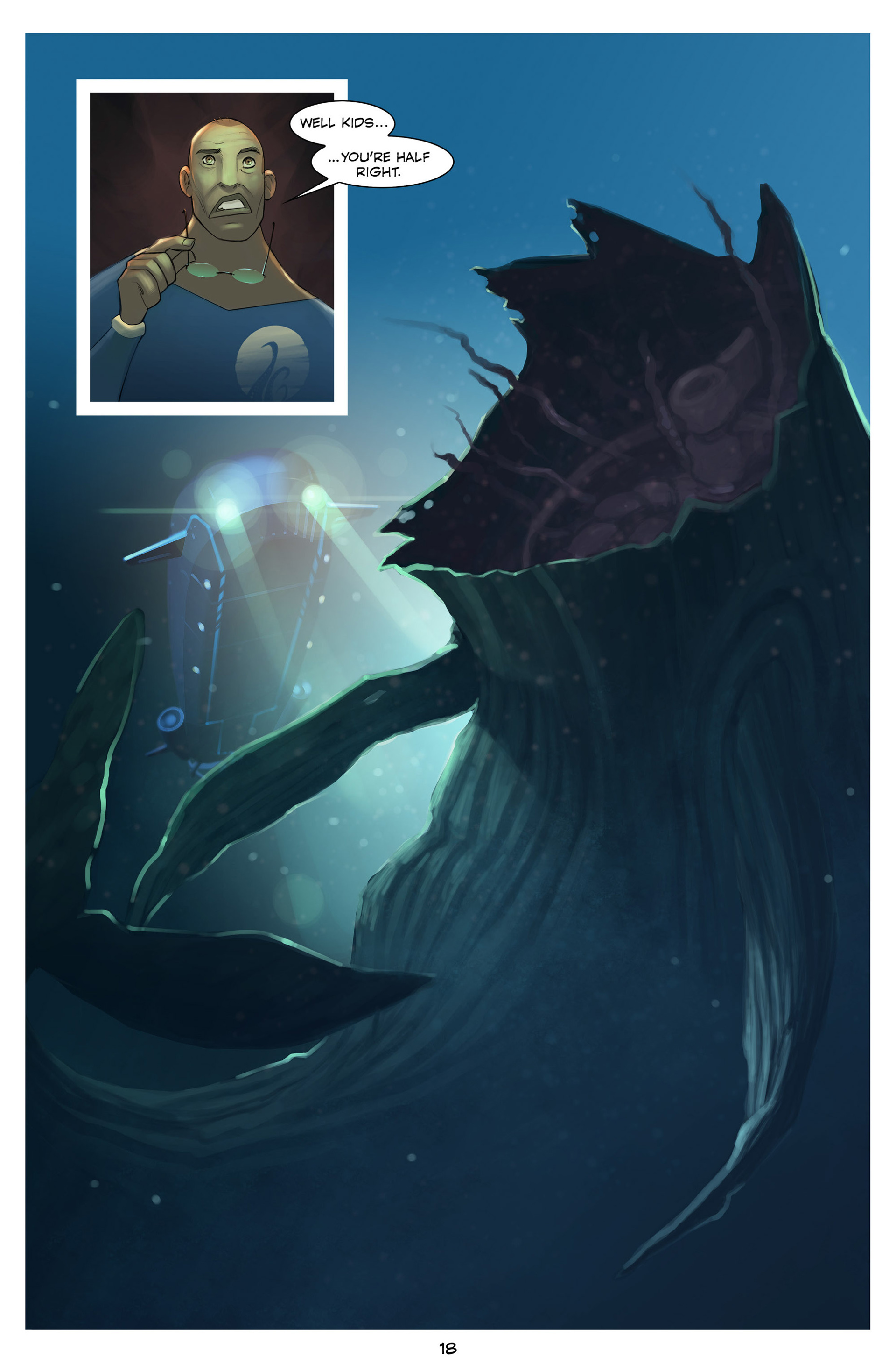 Read online The Deep: Here Be Dragons comic -  Issue #1 - 20