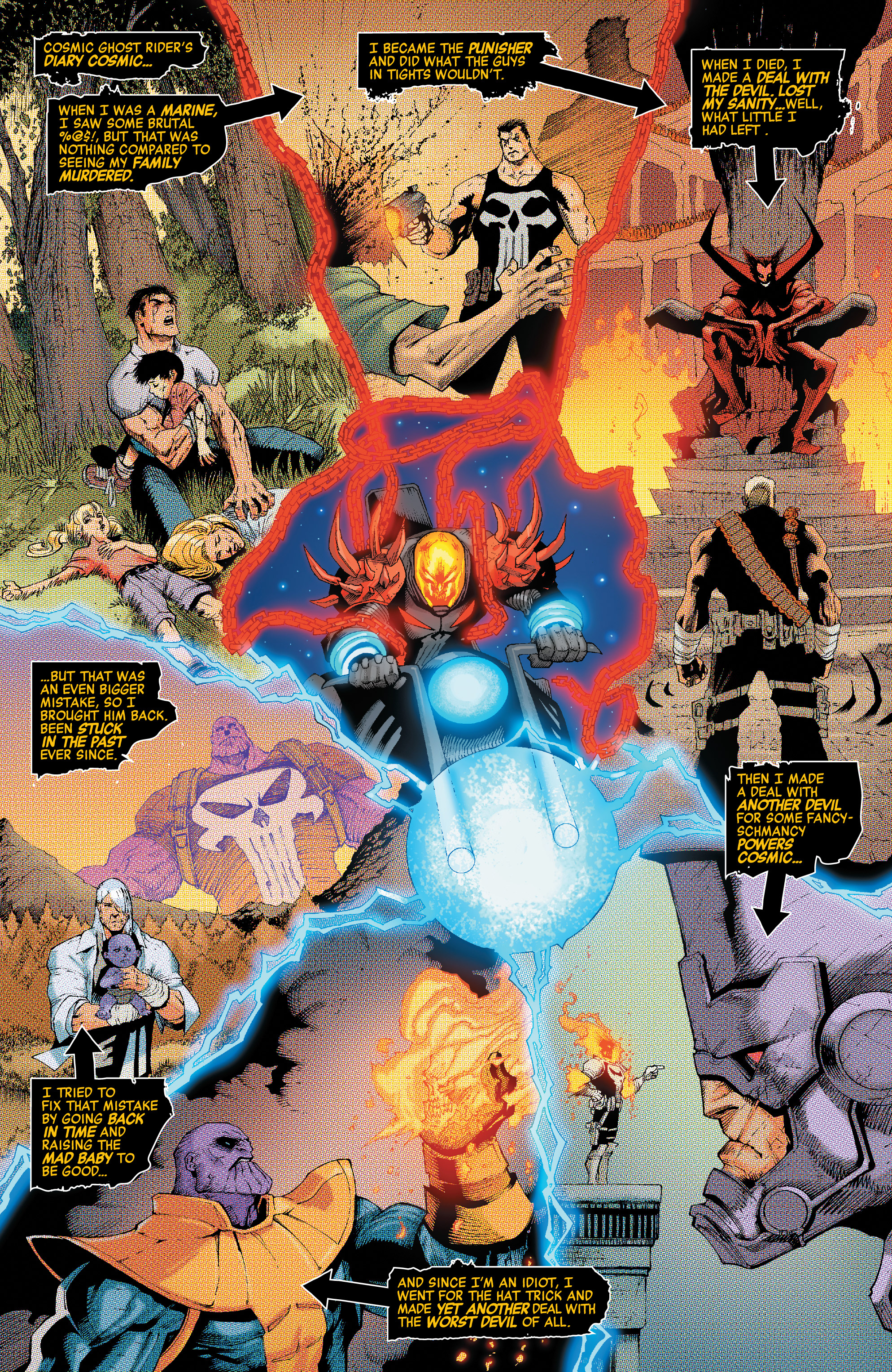 Read online Cosmic Ghost Rider Destroys Marvel History comic -  Issue # _TPB - 4