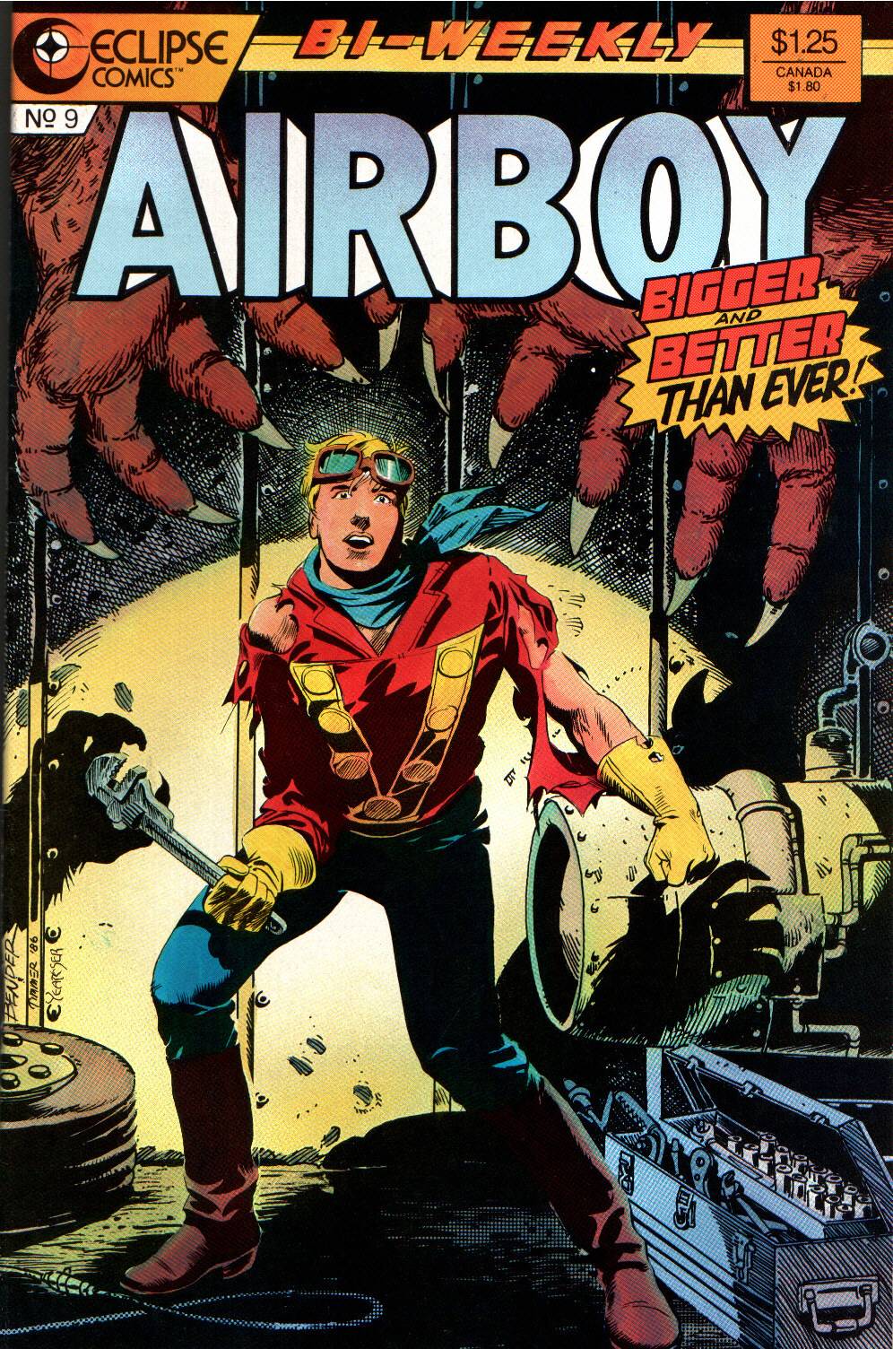 Read online Airboy (1986) comic -  Issue #9 - 1